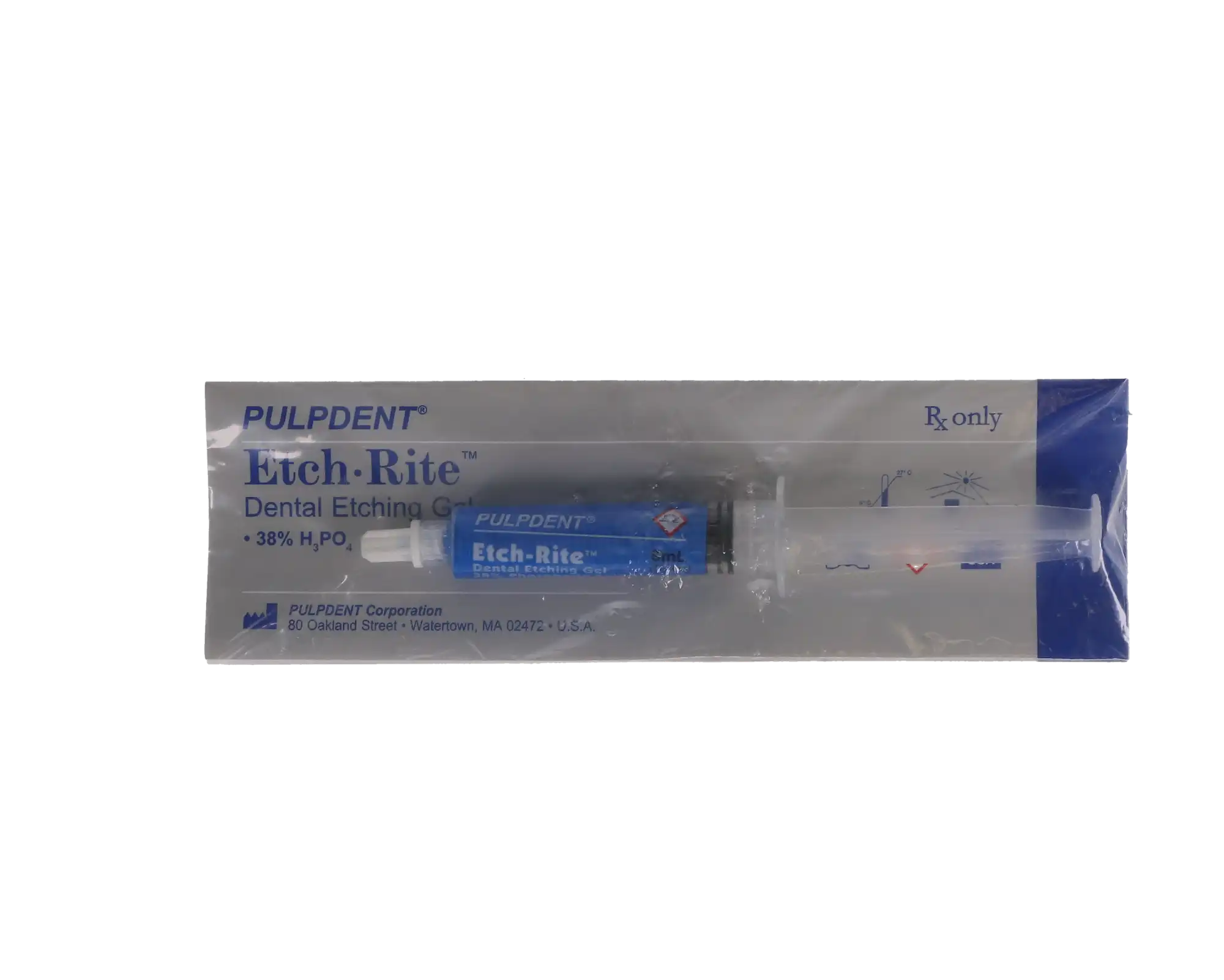 Etch-Rite Dental Etching Gel, 38% Phosphoric Acid, Thixotropic, 6 mL Syringe Refill, 1/Pk, ET-6 thumbnail 9