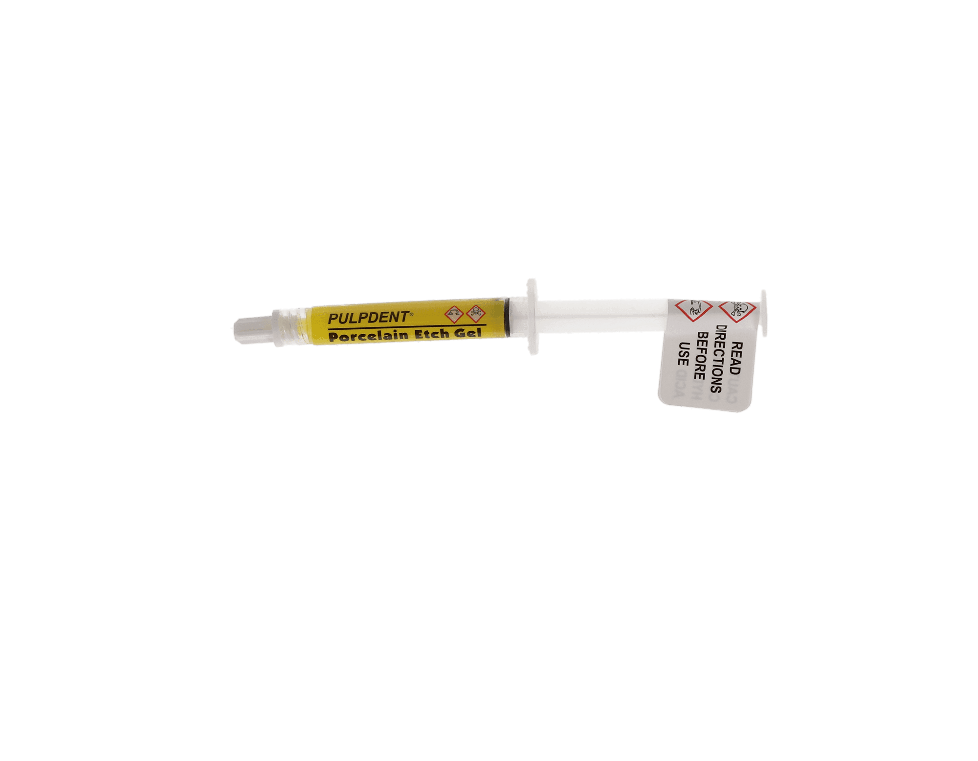 Porcelain Etch Gel, 9.6% Hydrofluoric Acid, Syringe Refill, 3 mL, Yellow, 1/Pk, PEG-3 thumbnail 10