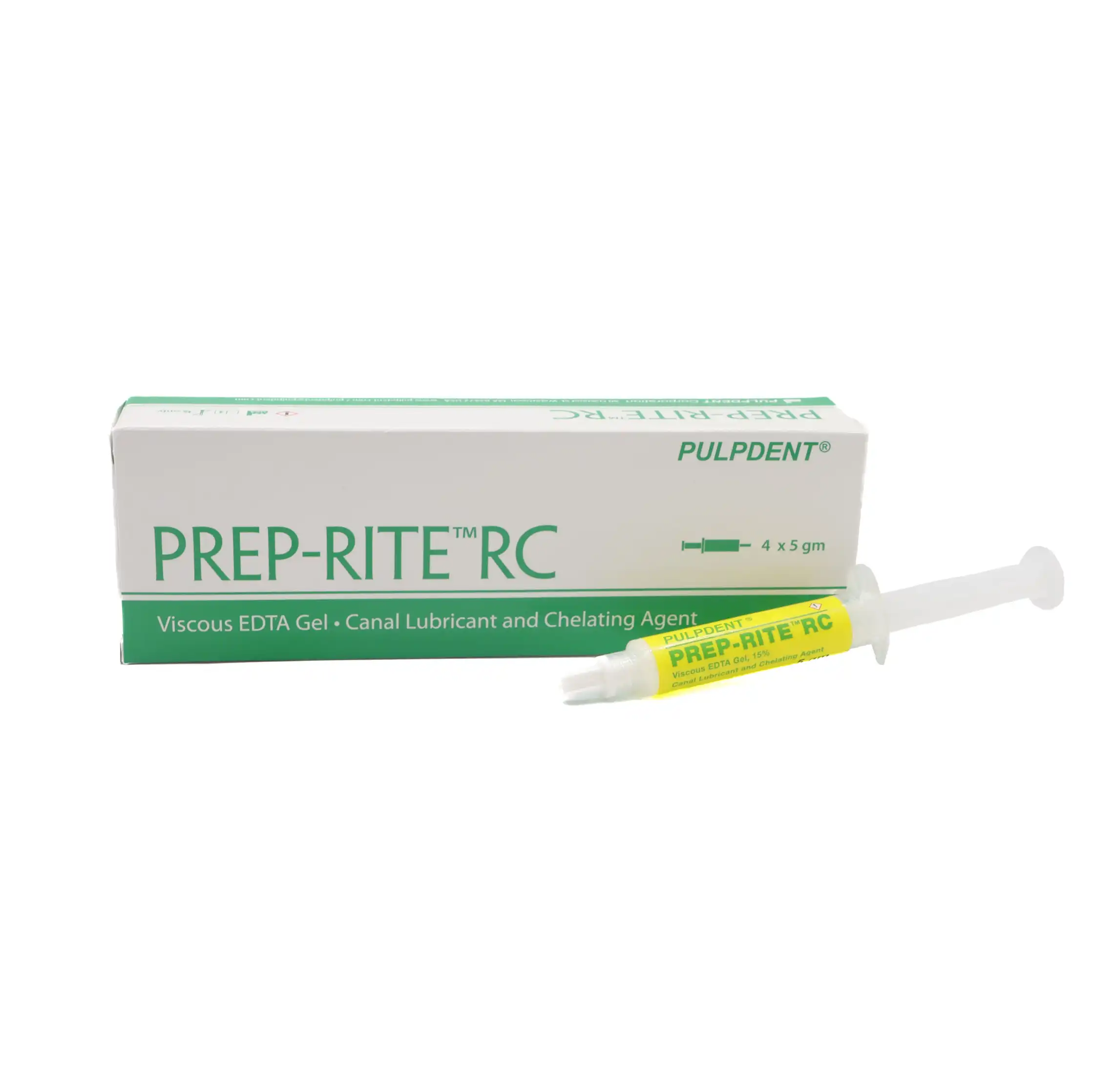 Prep-Rite RC 15% Viscous EDTA Gel, 5 g Syringe, 4/Pk, PRC thumbnail 9
