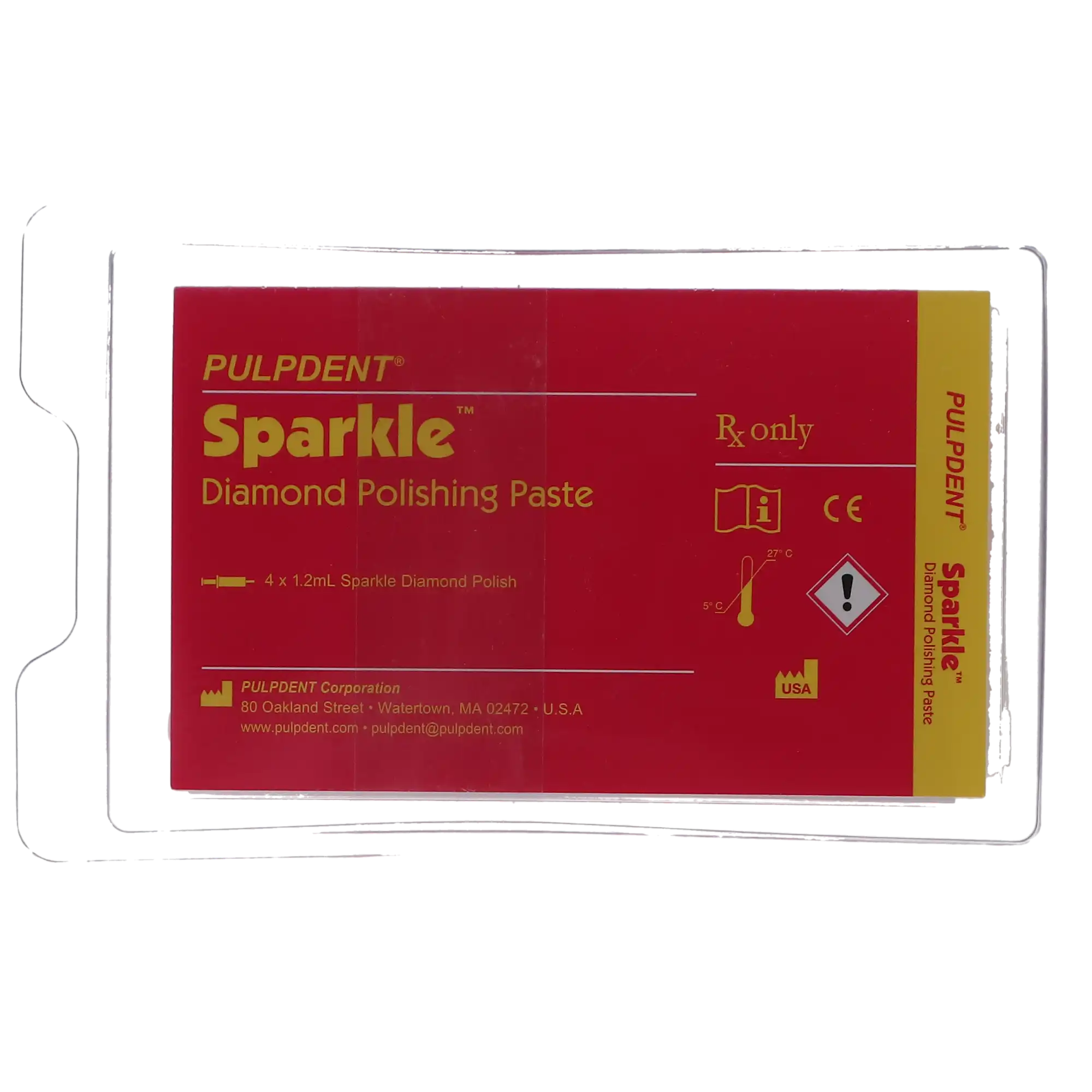 Sparkle Diamond Polishing Paste, 1.2 ml Syringe, 4/Pk, SPARK thumbnail 6