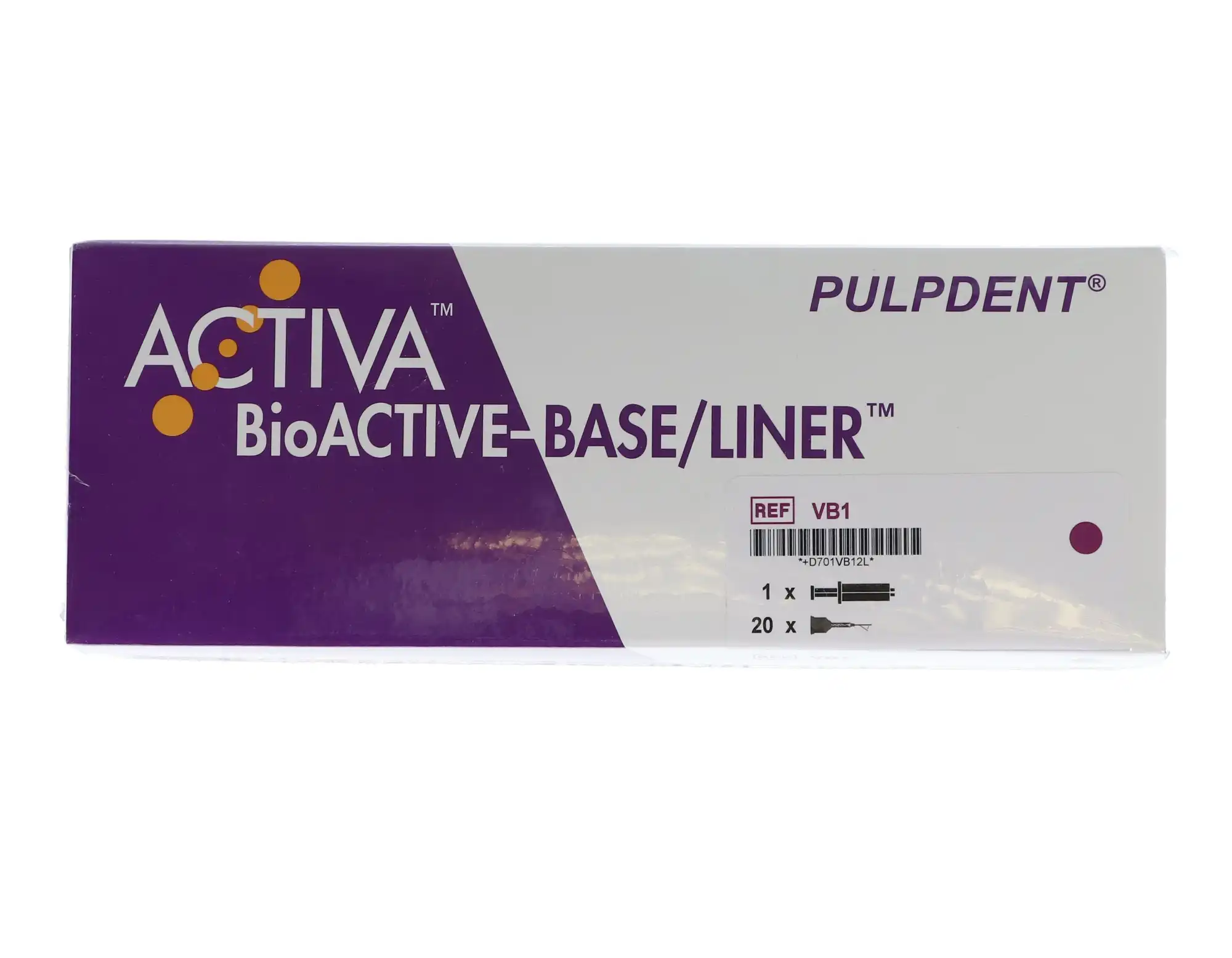 Pulpdent ACTIVA BioACTIVE-Base/Liner Single Pack, 5 mL / 7 g Syringe with 20 Automix Tips, VB1 thumbnail 11