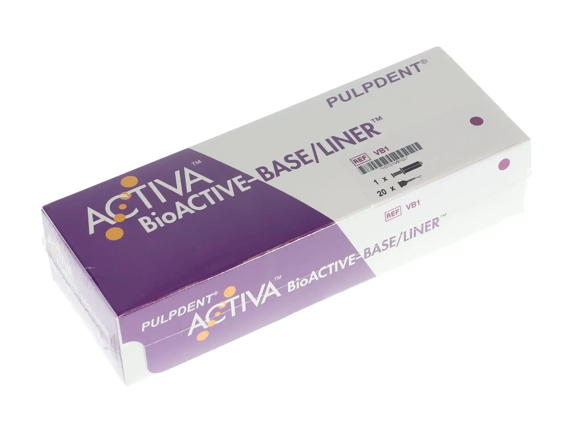 Pulpdent ACTIVA BioACTIVE-Base/Liner Single Pack, 5 mL / 7 g Syringe with 20 Automix Tips, VB1 thumbnail 12