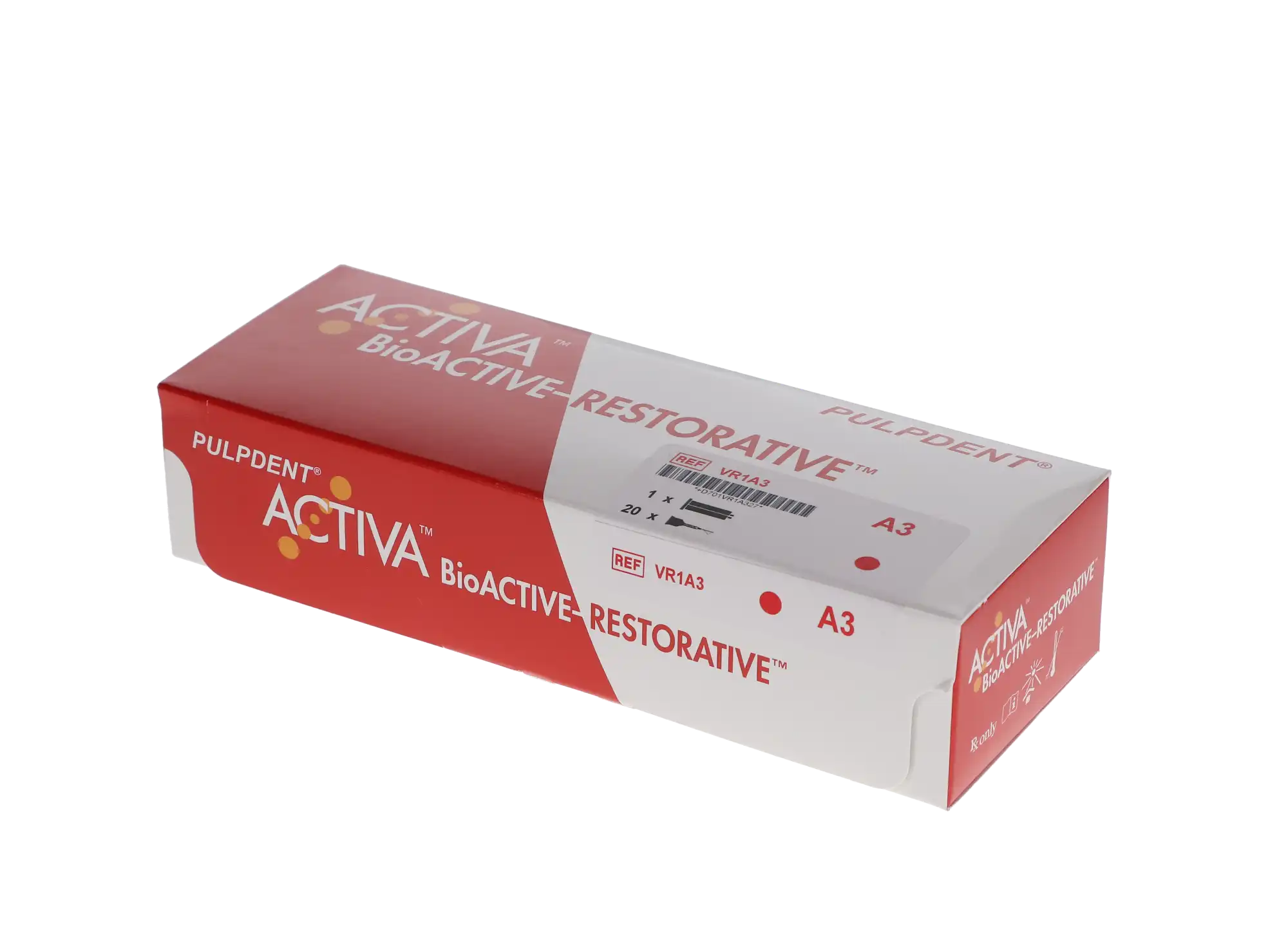Activa BioACTIVE-Restorative Single Refill, A3, 5 mL (8 g) Syringe + 20 Mix Tips, VR1-A3 thumbnail 16