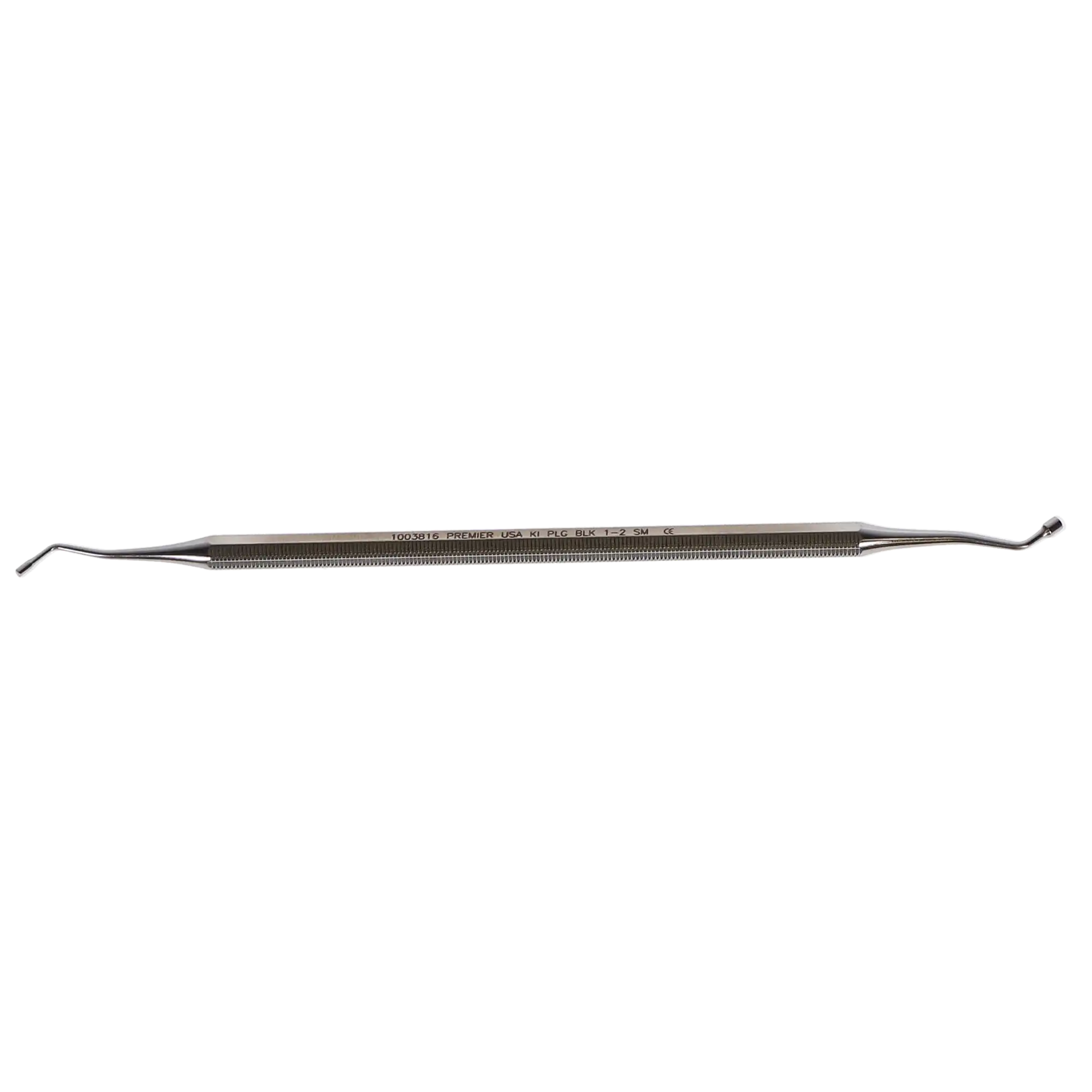 Premier Black #1/2 Smooth Double-End Plugger/Condenser, Octagonal Handle, 1/Pk, 1003816 thumbnail 6