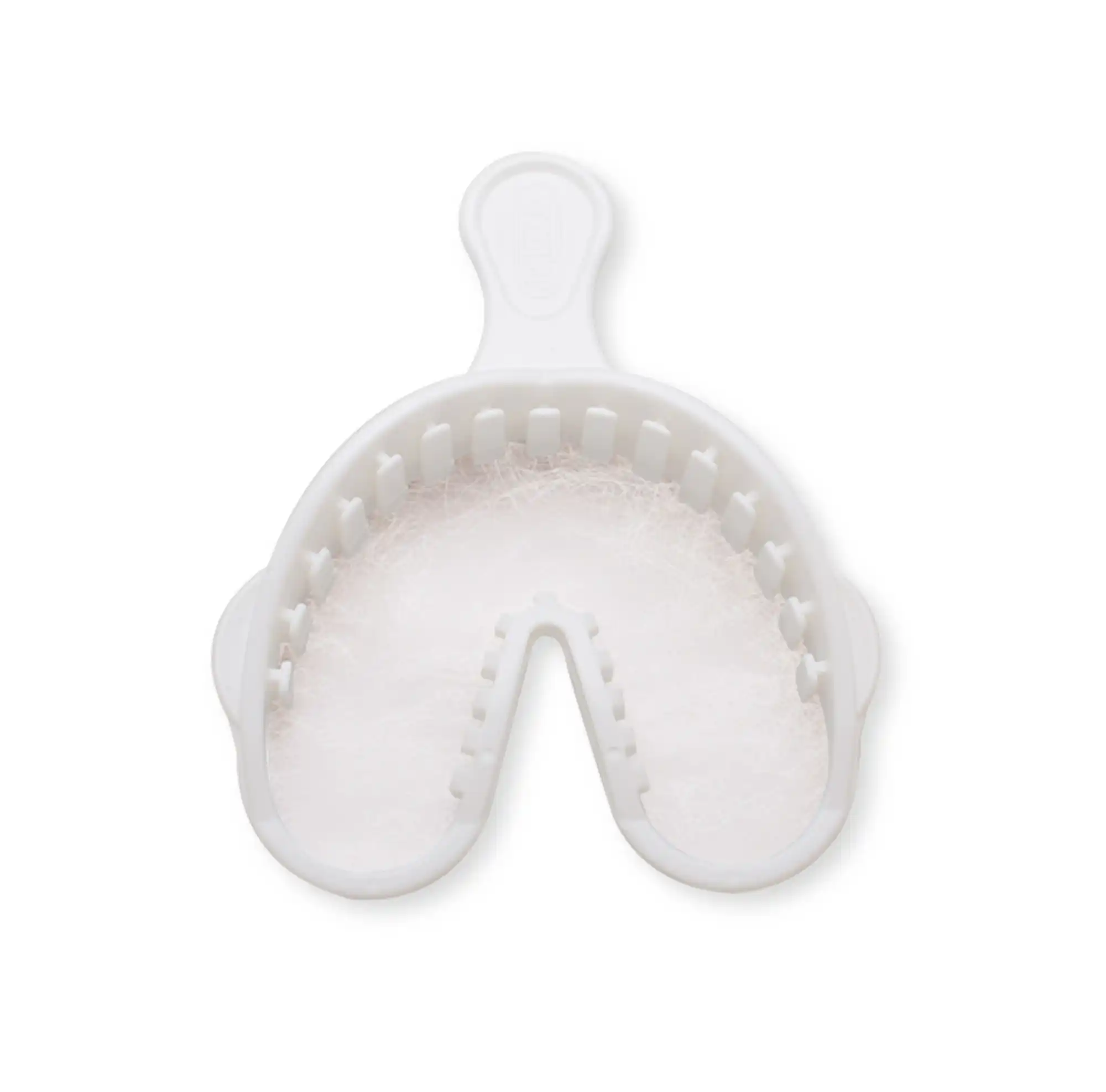Alfa™ Triple Tray® Double Arch Impression Trays, Medium, White, 24/Box, 1006323 thumbnail 8