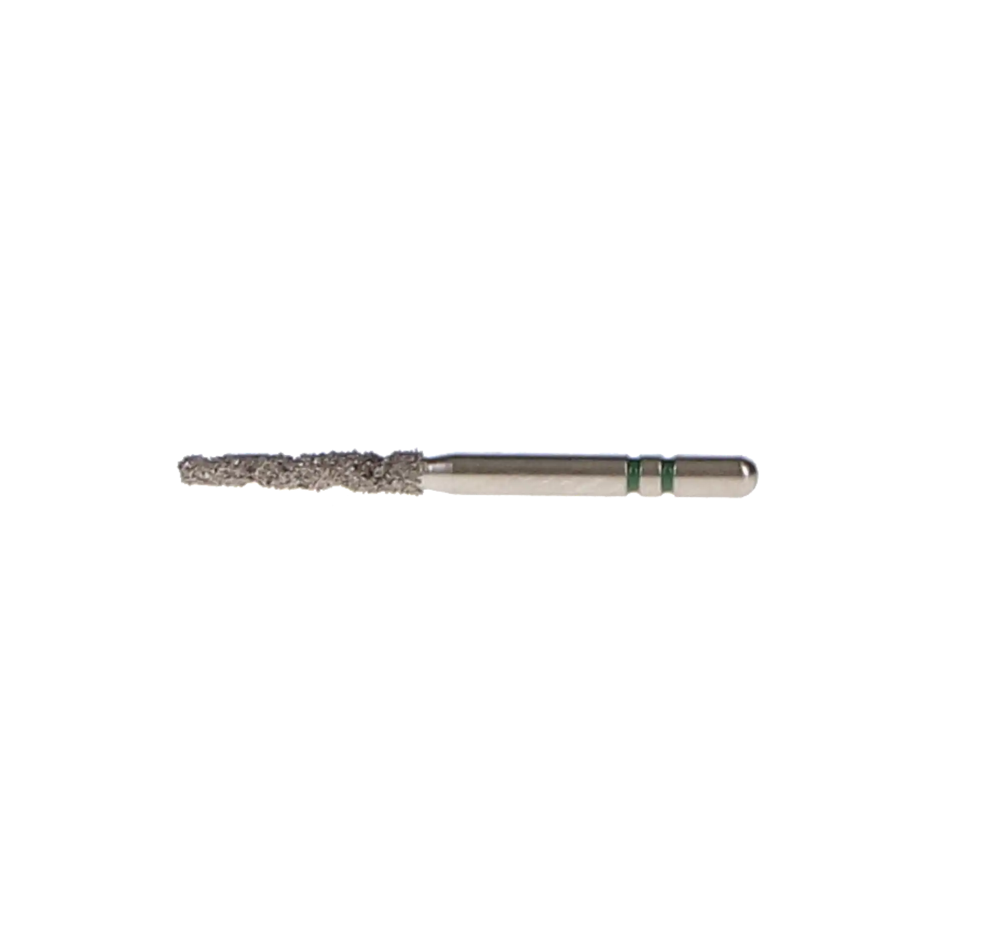 Two Striper TS2000 Diamond Bur, FG, Round-End Taper, #2004.9, Coarse, Green, 1.6 mm Major/1.1 mm Minor, 9 mm Length, 5/Pk, 2000049 thumbnail 6