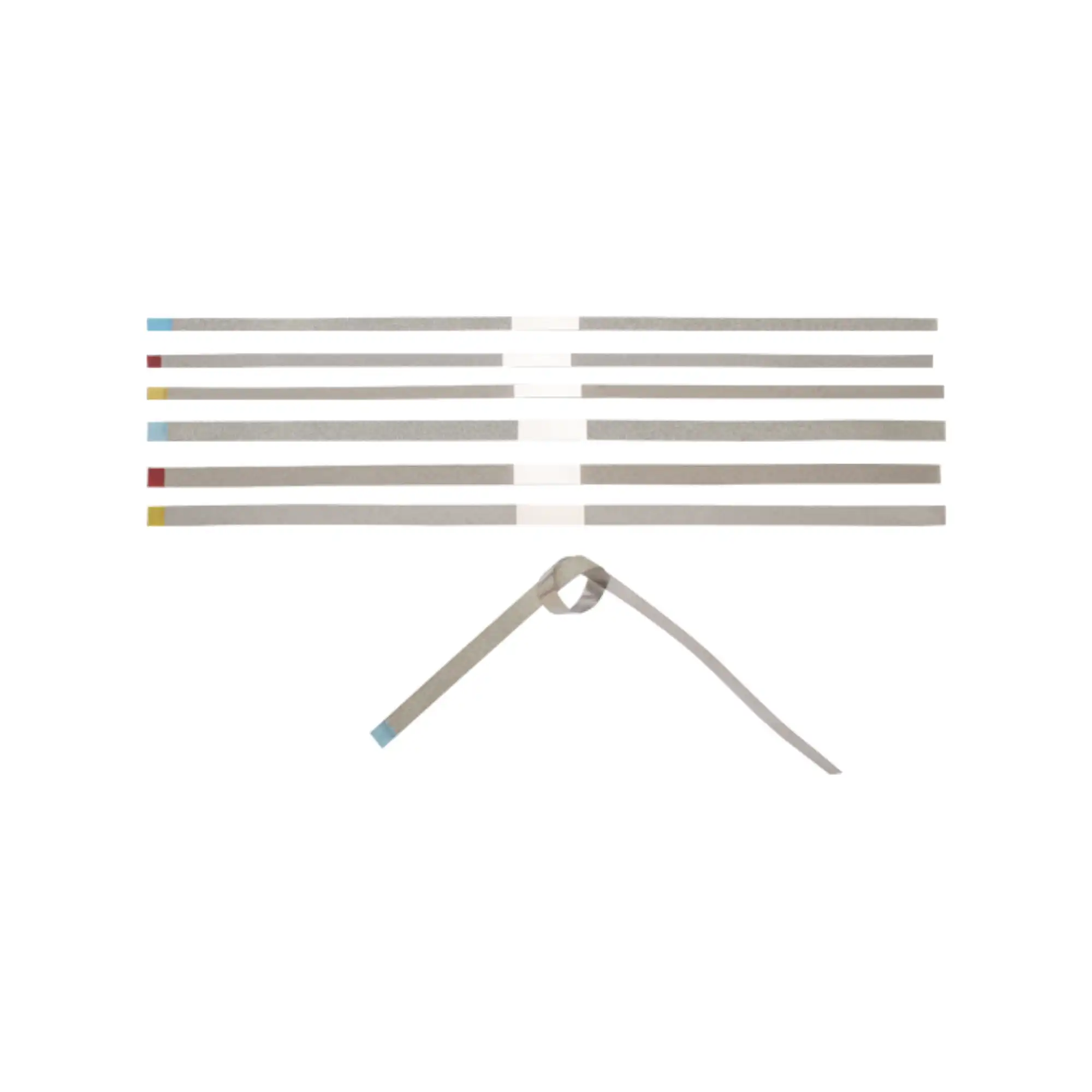 Two Striper (Compo-Strip) Diamond Finishing Strips, 150UF, 3.75 mm, Yellow, 20 Micron Ultra-Finishing, 6/Pk, 2013117 thumbnail 6