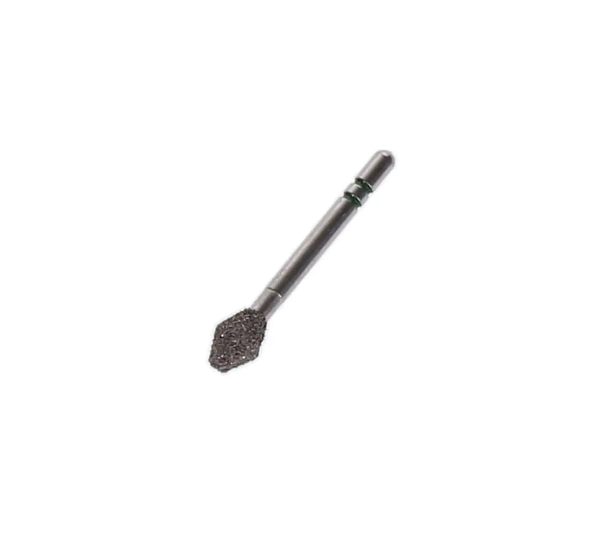 Two Striper Diamond Bur, FG, Barrel, #230, Coarse, Green, 3.4 mm Major/1.3 mm Minor Diameter, 5/Pk, 2015063 thumbnail 2