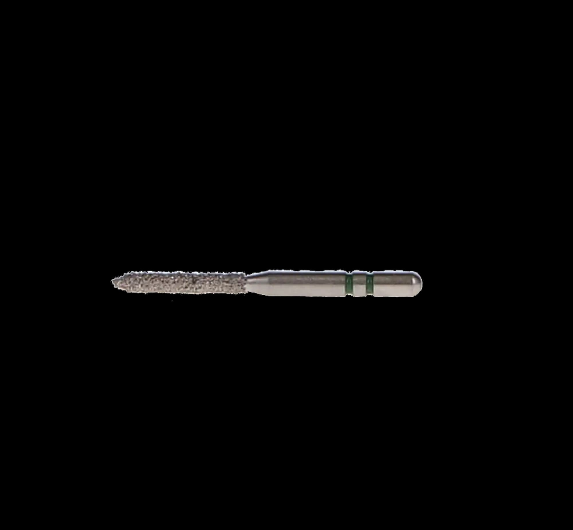 Two Striper Diamond Bur, FG, Bevel-End Cylinder, #250.8C, Coarse, Green, 1.2 mm Major Diameter, 5/Pk, 2015067 thumbnail 6