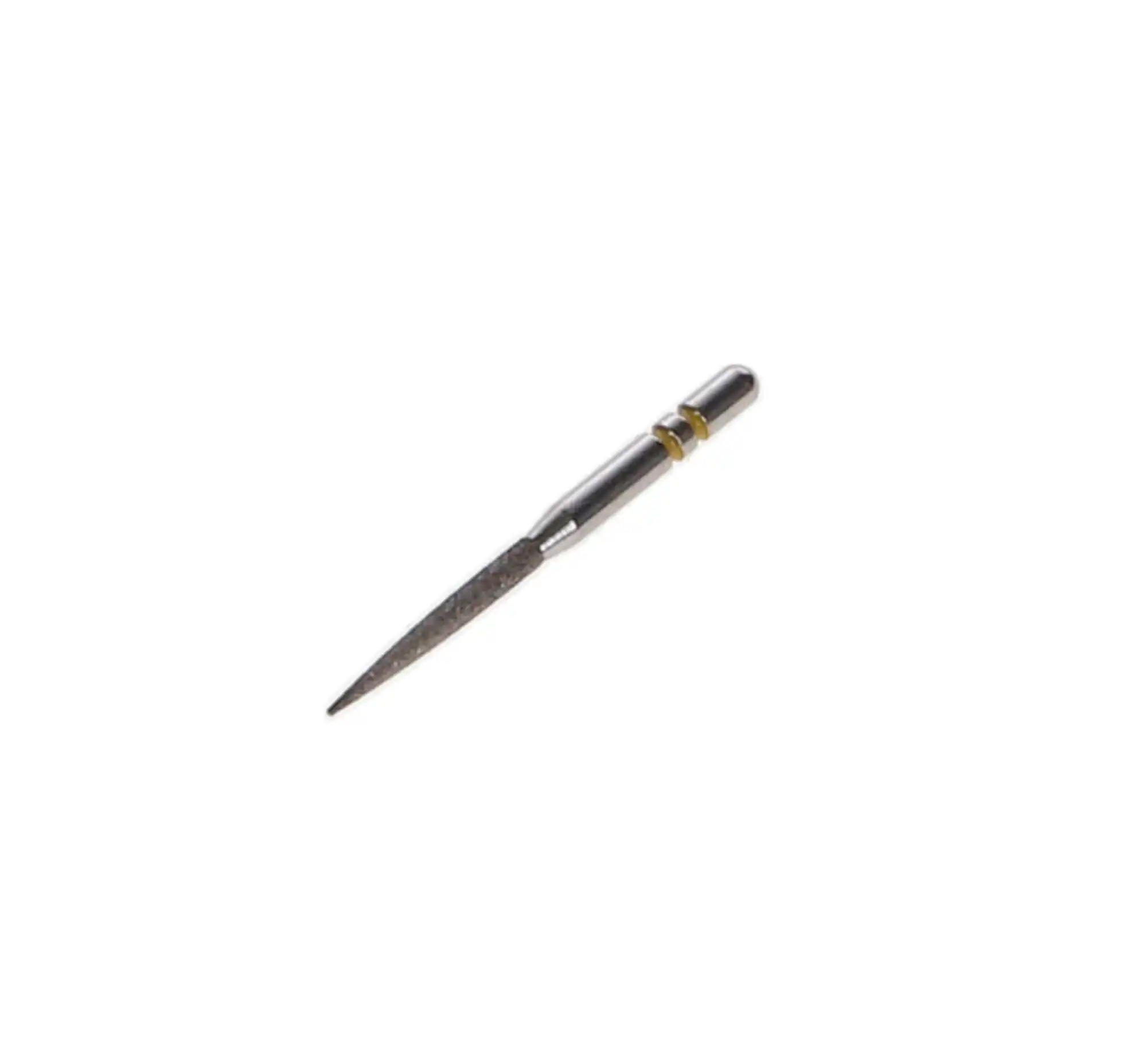 Two Striper Diamond Burs, FG, Flame, 260.10, 1.4 mm, Very Fine, Yellow, 5/Pk, 2015185 thumbnail 3
