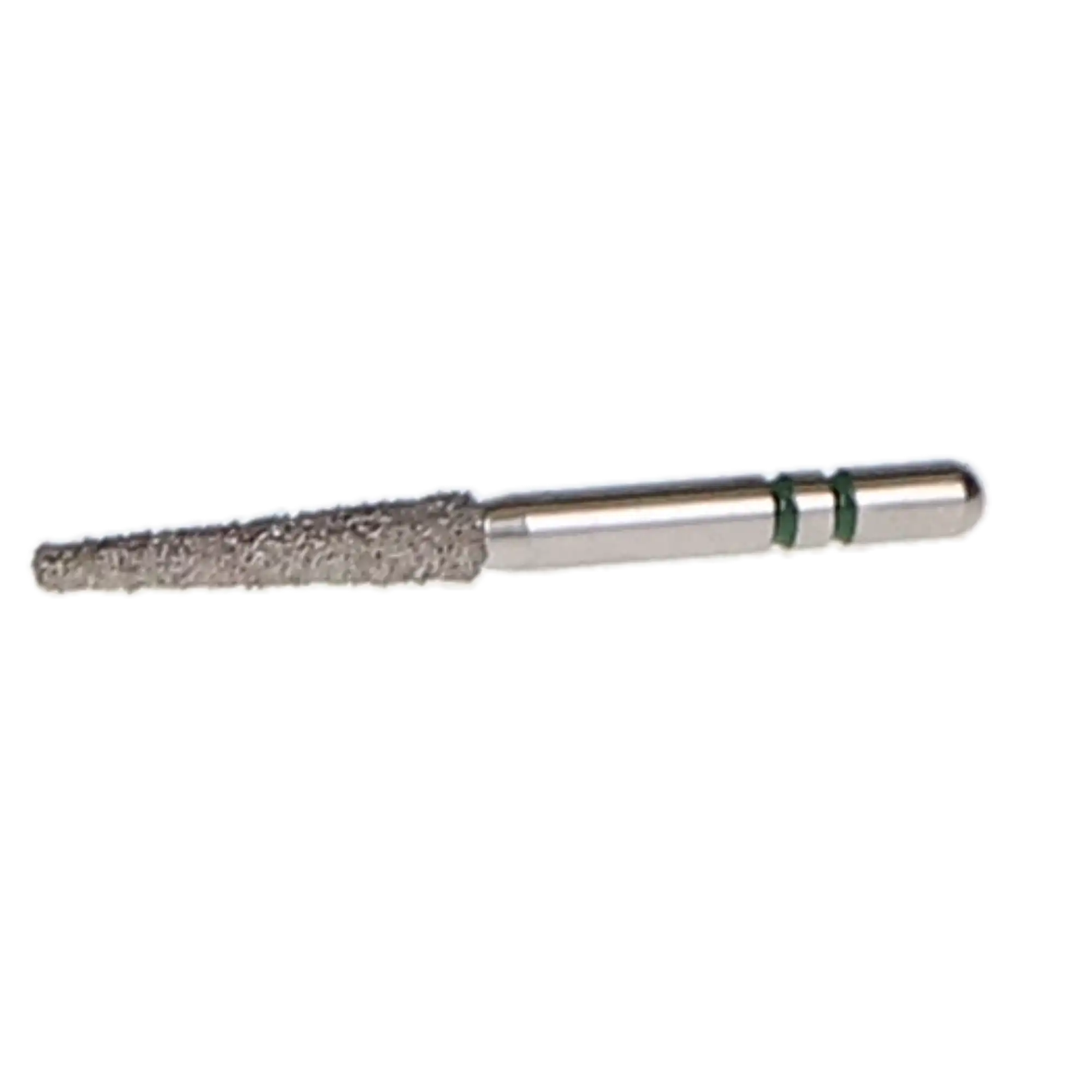 Two Striper Diamond Bur, FG, Flat-End Taper, 701.9C, Coarse, Green, 1.8 mm Major/0.9 mm Minor Diameter, 5/Pk, 2015341 thumbnail 2
