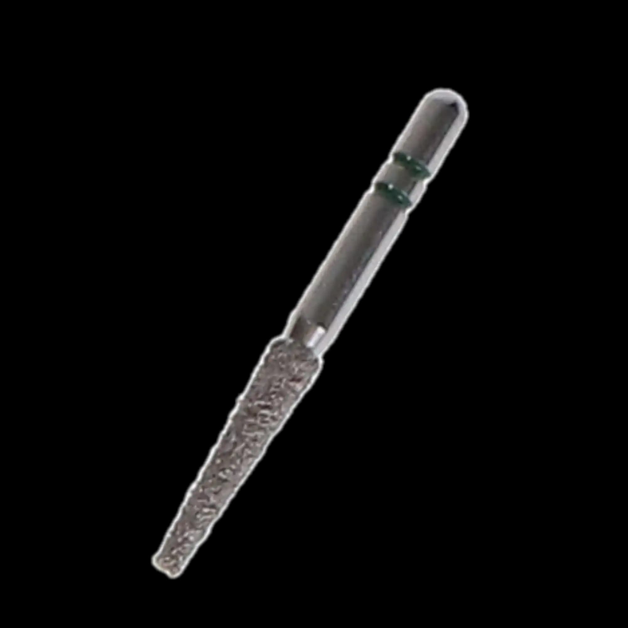 Two Striper Diamond Bur, FG, Flat-End Taper, 701.9C, Coarse, Green, 1.8 mm Major/0.9 mm Minor Diameter, 5/Pk, 2015341 thumbnail 4