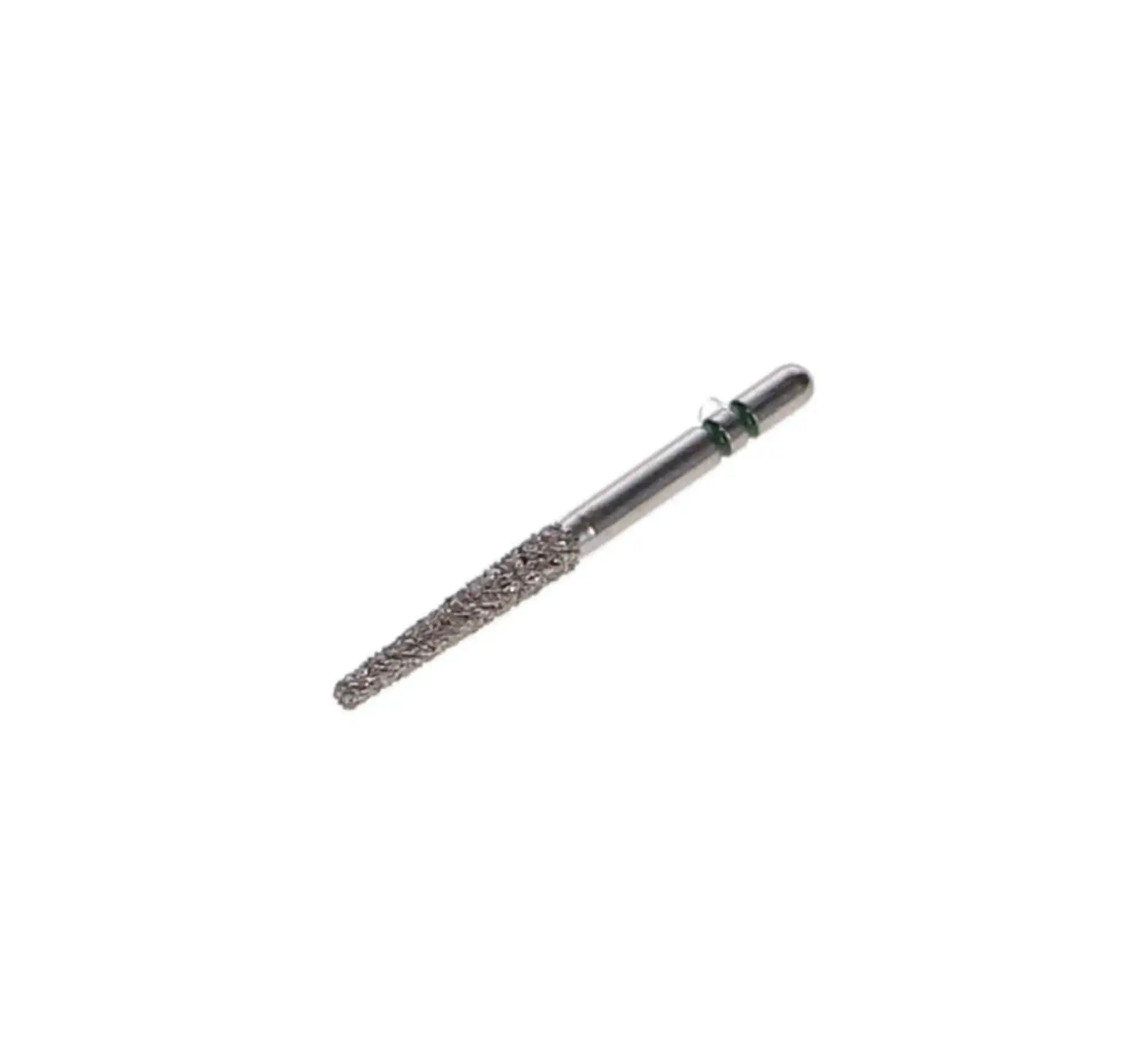 Two Striper Diamond Bur, FG, Flat-End Taper, #703.10C, 1.8 mm Major/1.1 mm Minor Diameter, 10 mm Length, Coarse, Green, 5/Pk, 2015347 thumbnail 3