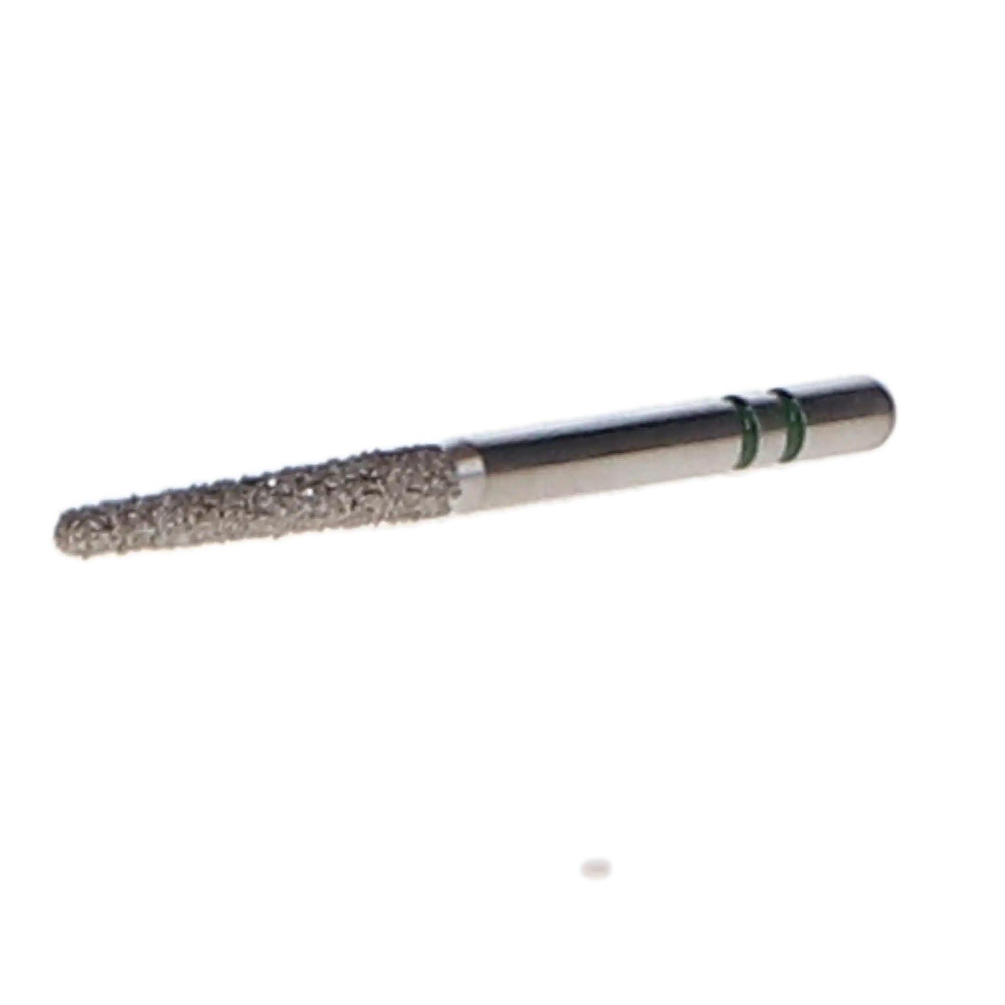 Two Striper Diamond Bur, FG, Round-End Taper, 782.10C, Coarse, Green, 1.6 mm Major/1.1 mm Minor Diameter, 10 mm Length, 5/Pk, 2015425 thumbnail 2