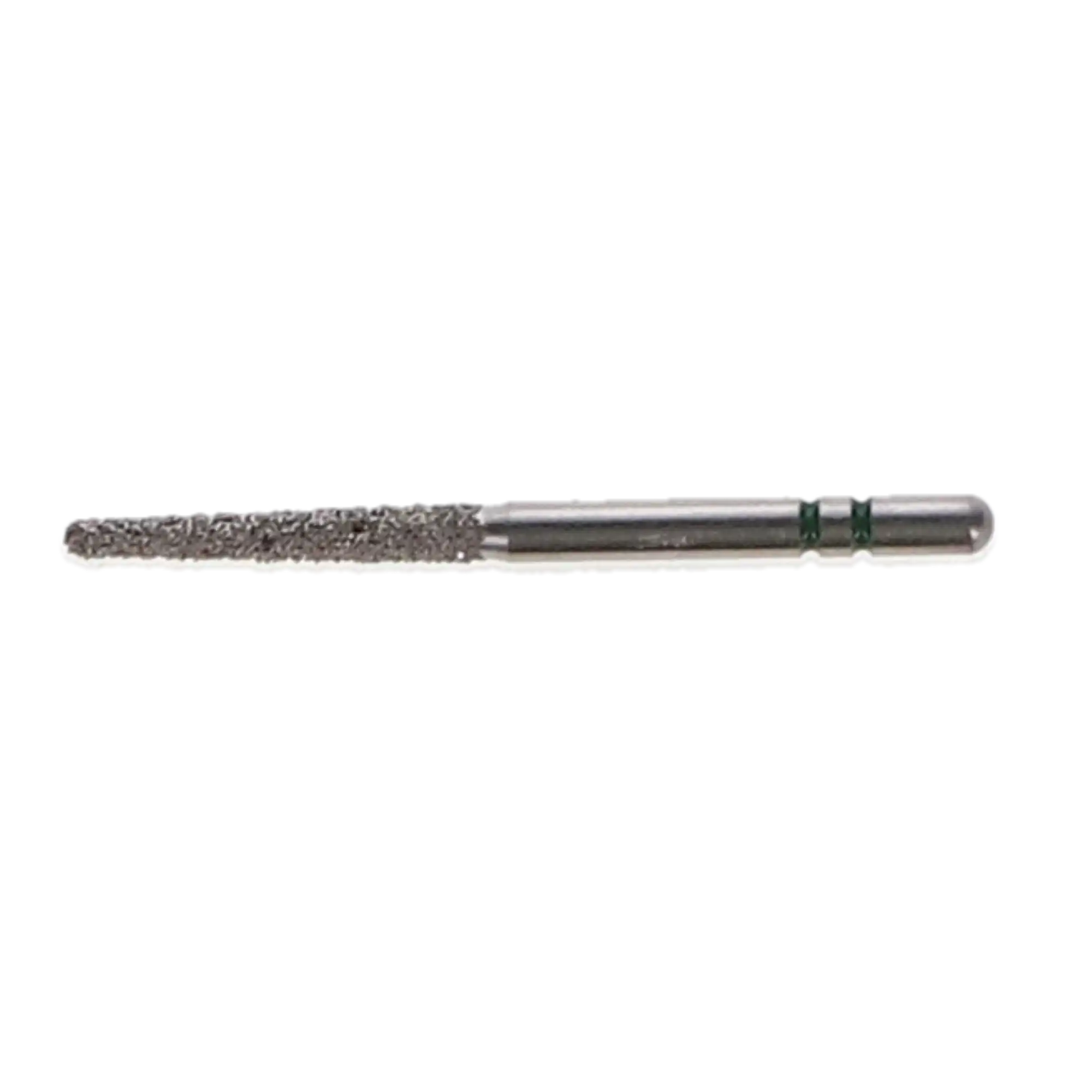 Two Striper Diamond Bur, FG, Round-End Taper, 782.10C, Coarse, Green, 1.6 mm Major/1.1 mm Minor Diameter, 10 mm Length, 5/Pk, 2015425 thumbnail 6