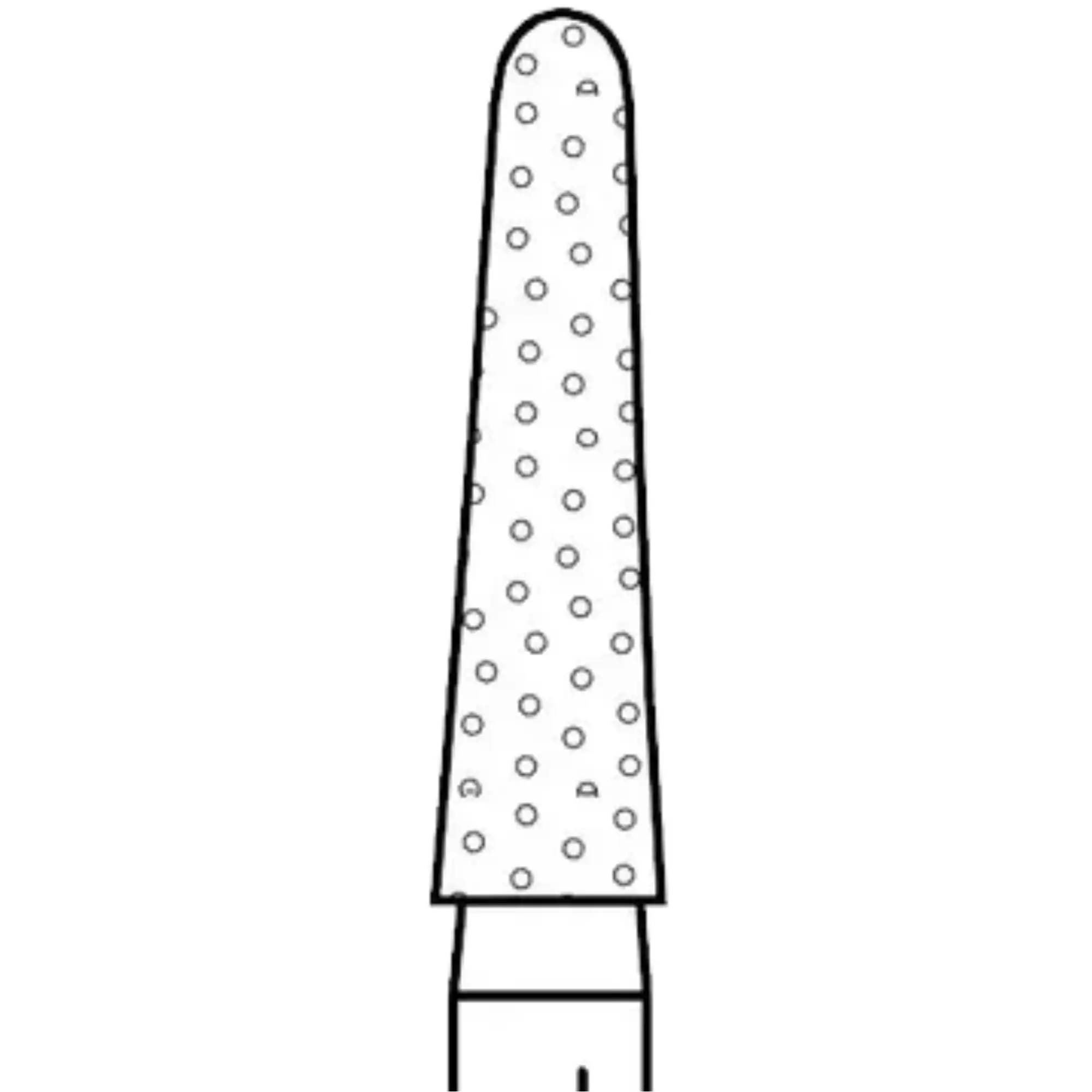 Two Striper Diamond Bur, FG, Round-End Taper, 767.7C, Coarse, Green, 1.8 mm, 5/Pk, 2015453 thumbnail 6