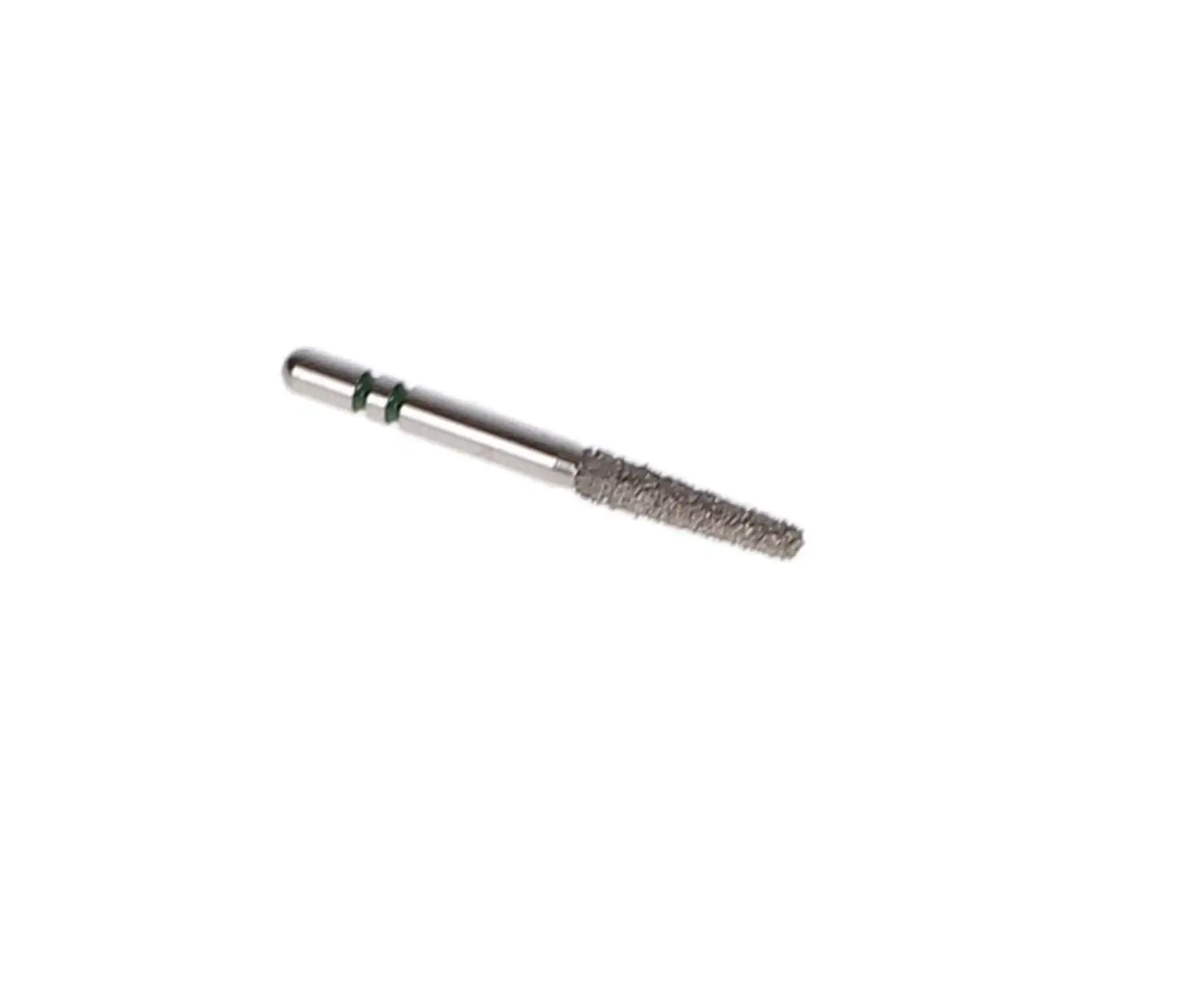 Two Striper Diamond Bur, FG, Round-End Taper, #770.8C, 1.8 mm Major Diameter, Coarse, Green, 5/Pk, 2015457 thumbnail 2