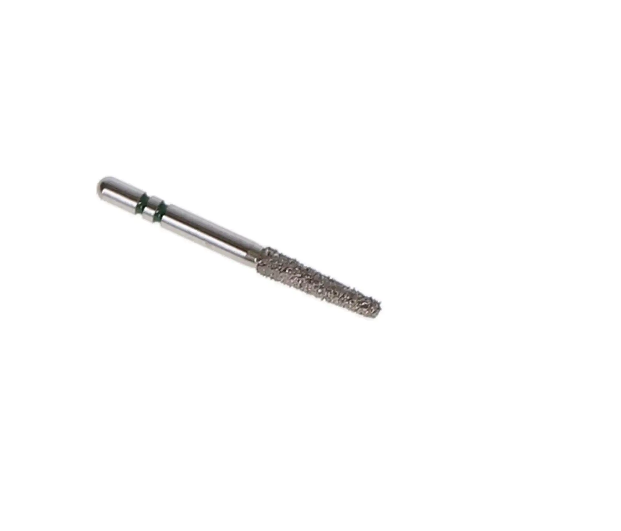 Two Striper Diamond Bur, FG, Round-End Taper, #770.8C, 1.8 mm Major Diameter, Coarse, Green, 5/Pk, 2015457 thumbnail 3