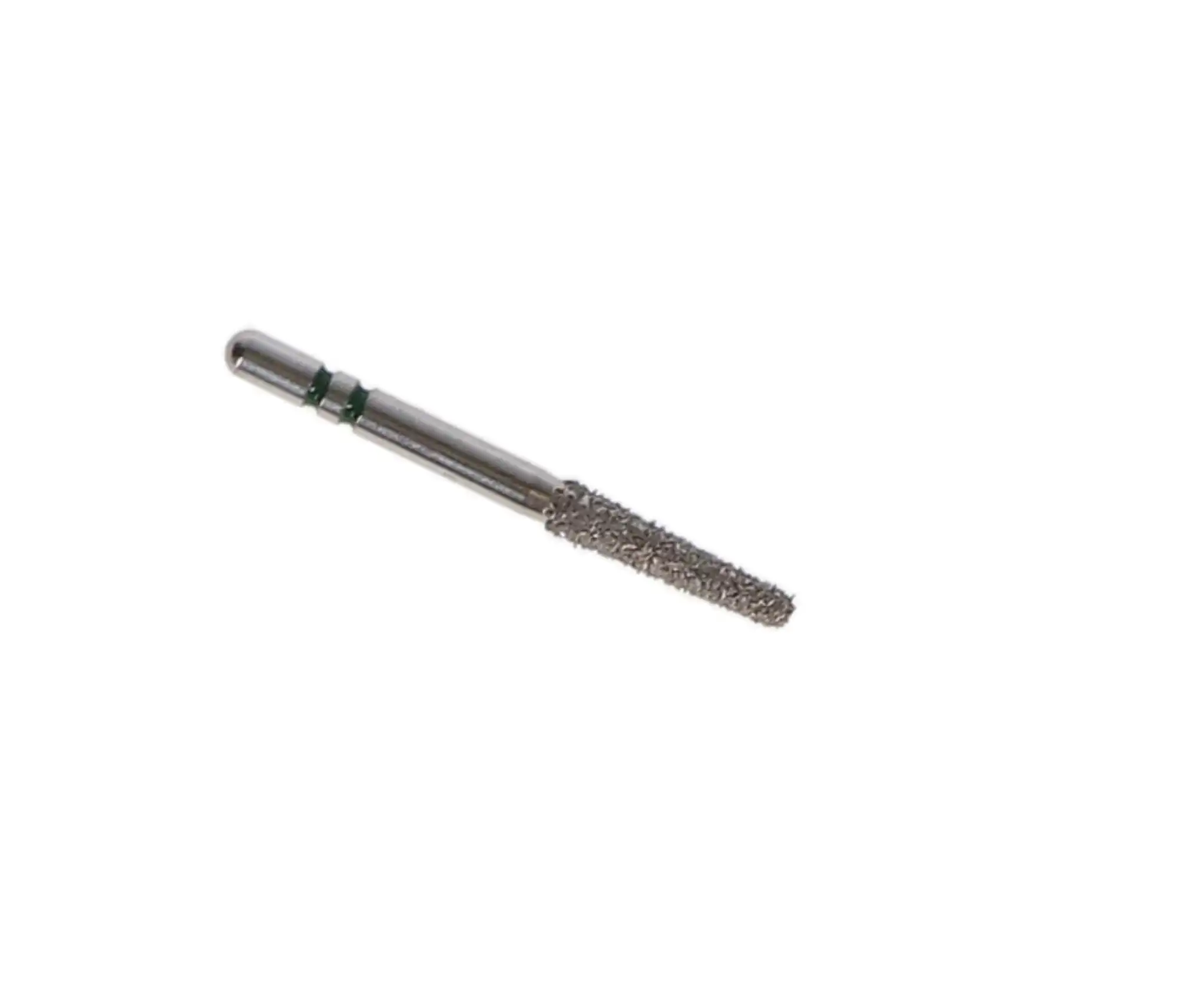 Two Striper Diamond Bur, FG, Round-End Taper, #770.8C, 1.8 mm Major Diameter, Coarse, Green, 5/Pk, 2015457 thumbnail 4