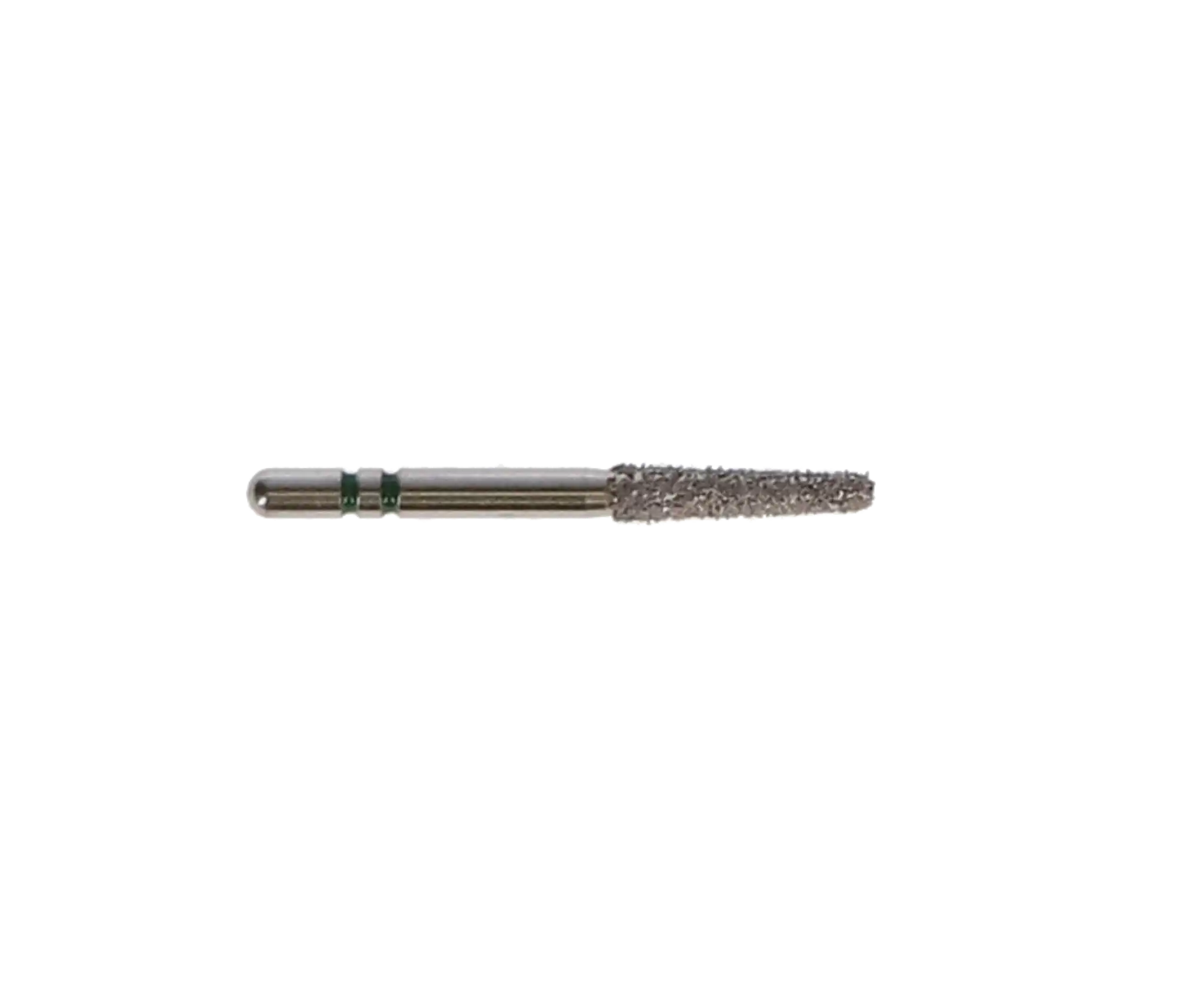 Two Striper Diamond Bur, FG, Round-End Taper, #770.8C, 1.8 mm Major Diameter, Coarse, Green, 5/Pk, 2015457 thumbnail 6