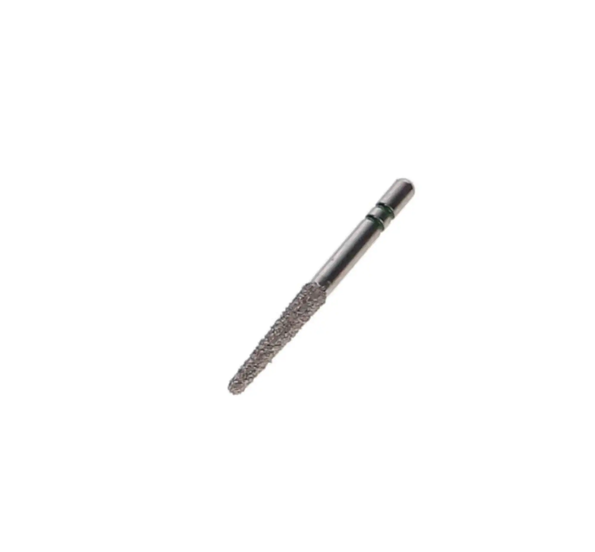 Two Striper Diamond Bur, FG, Round-End Taper, #770.10C, 1.8 mm Major/1.1 mm Minor Diameter, 10 mm Head Length, Coarse, Green, 5/Pk, 2015459 thumbnail 3