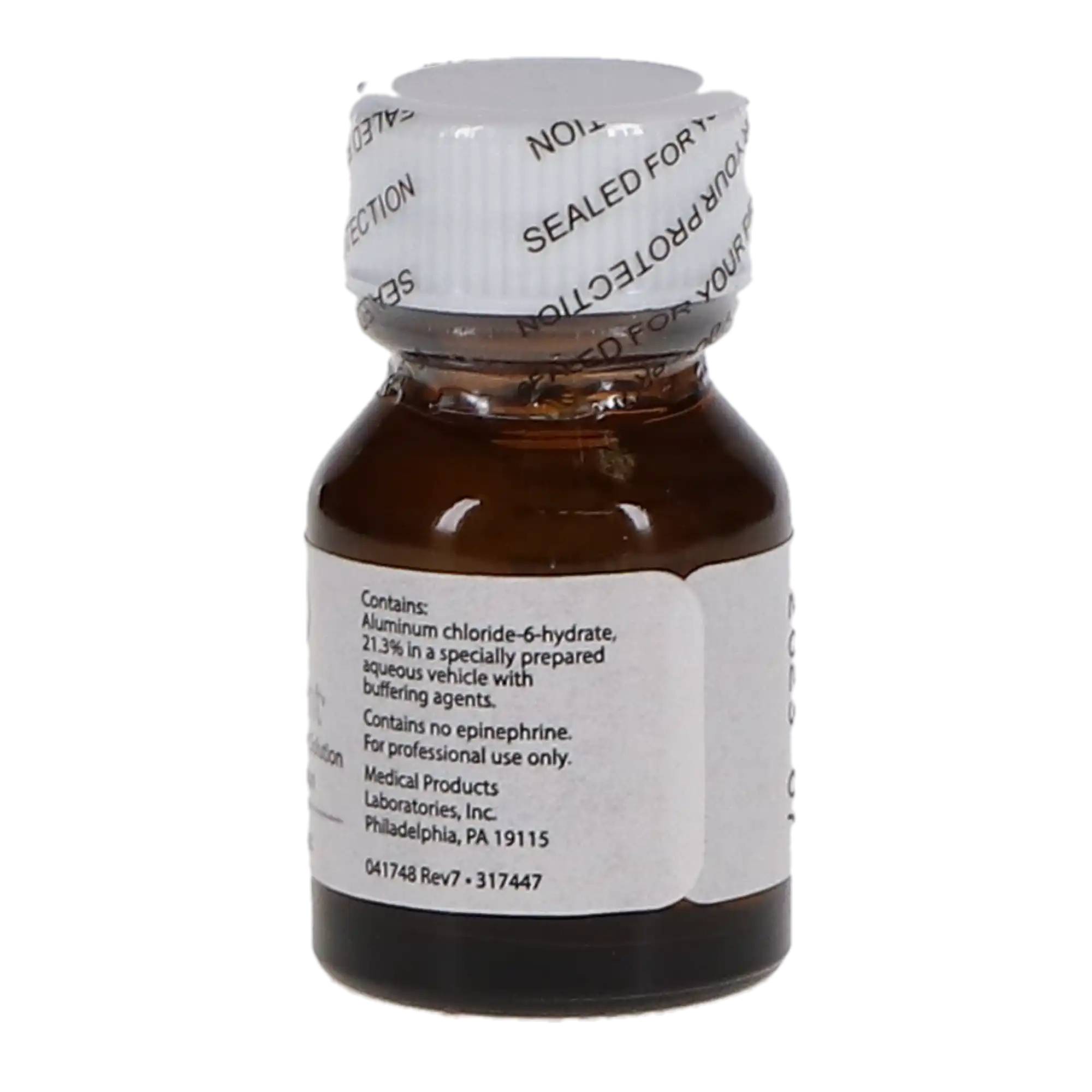 Hemodent Topical Hemostatic Solution, Buffered Aluminum Chloride, Epinephrine-Free, 10 cc Bottle, 9007071 thumbnail 3