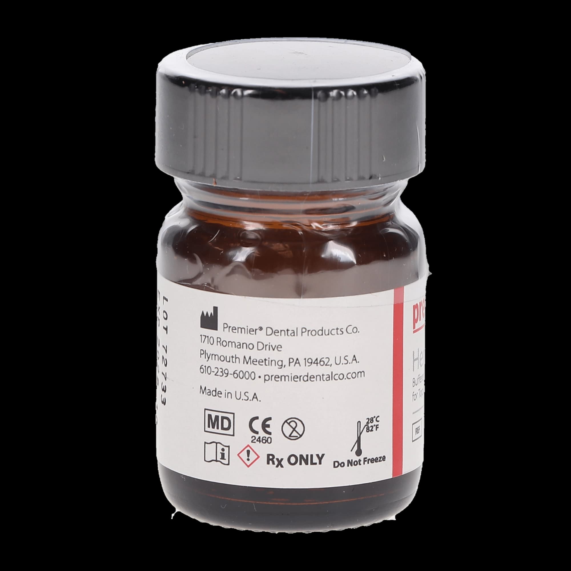Hemodent Topical Hemostatic Solution, Buffered Aluminum Chloride, Epinephrine-Free, 20 cc Bottle, 9007072 thumbnail 3
