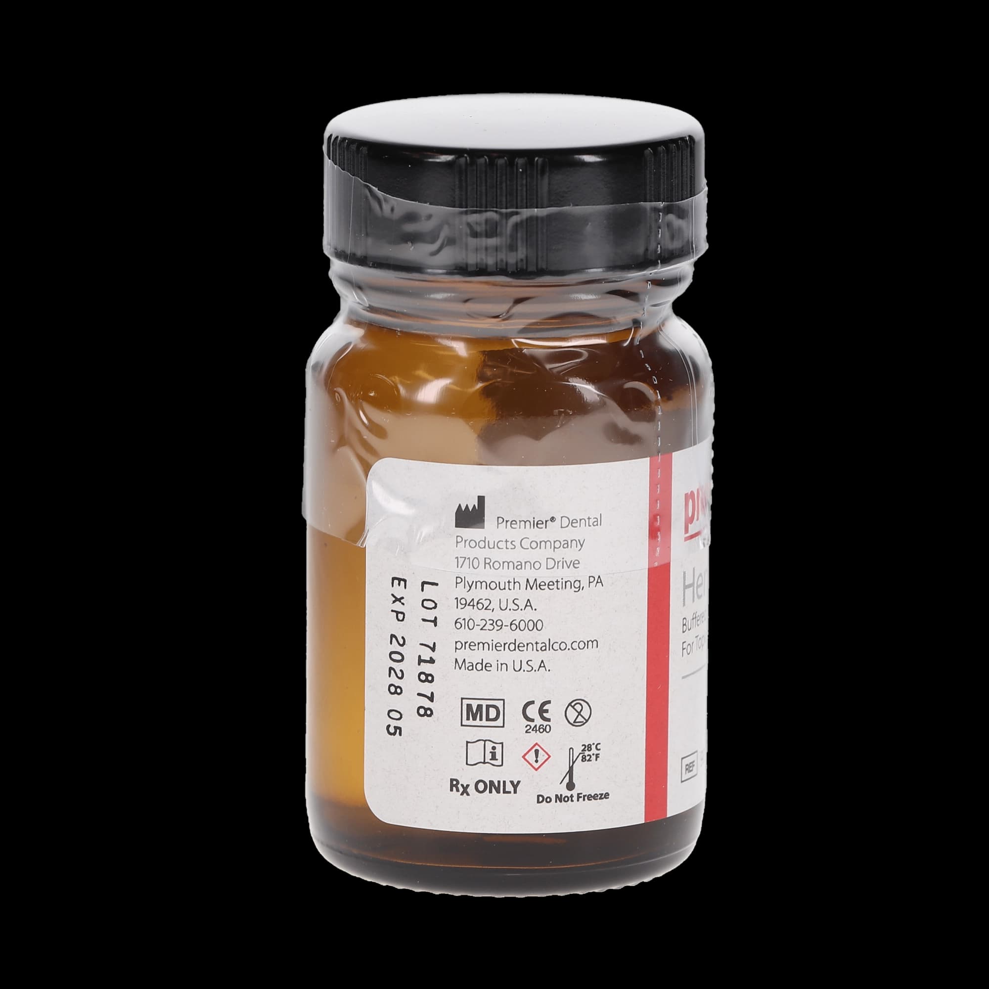 Hemodent Topical Hemostatic Solution, Buffered Aluminum Chloride, Epinephrine-Free, 40 cc Bottle, 9007073 thumbnail 3
