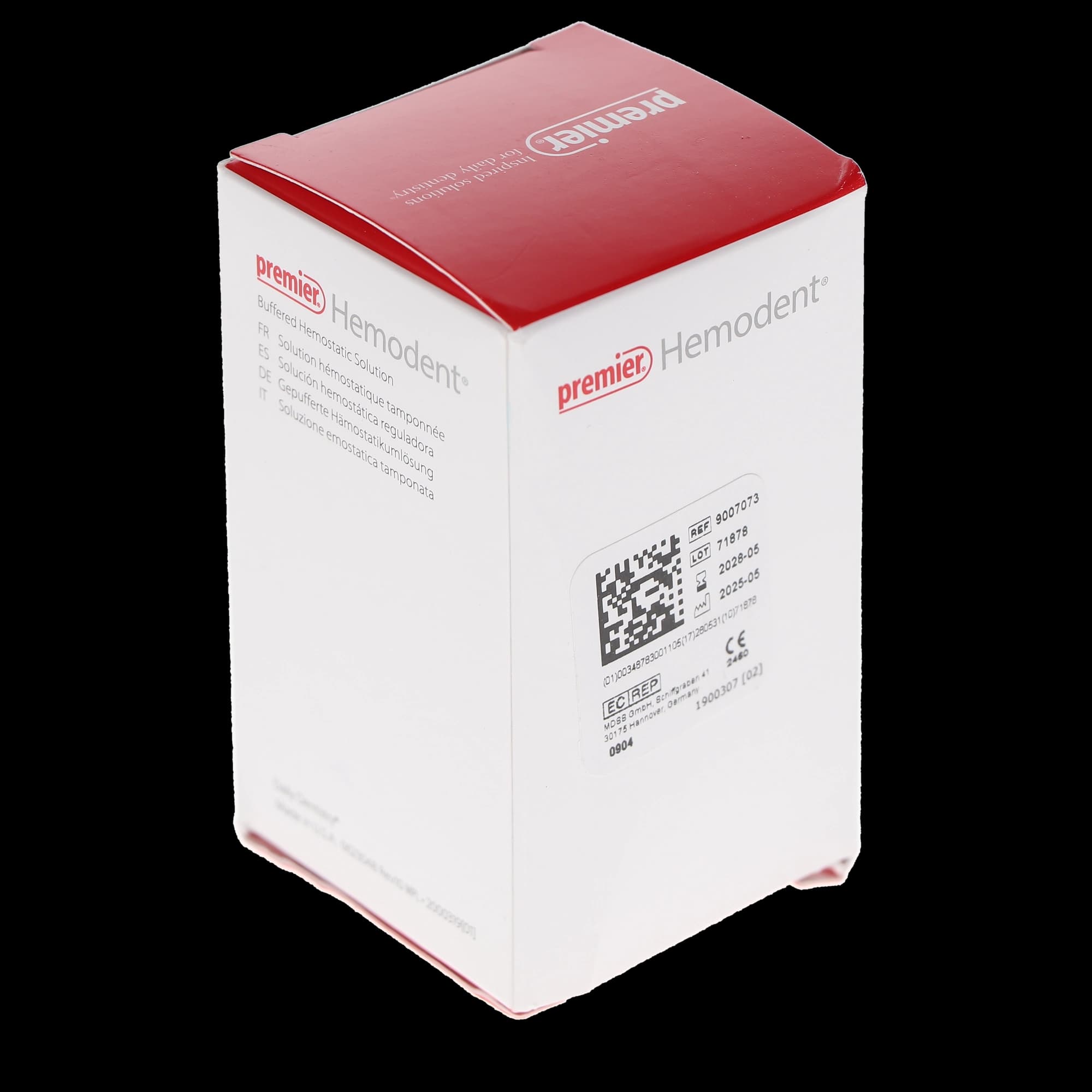 Hemodent Topical Hemostatic Solution, Buffered Aluminum Chloride, Epinephrine-Free, 40 cc Bottle, 9007073 thumbnail 4