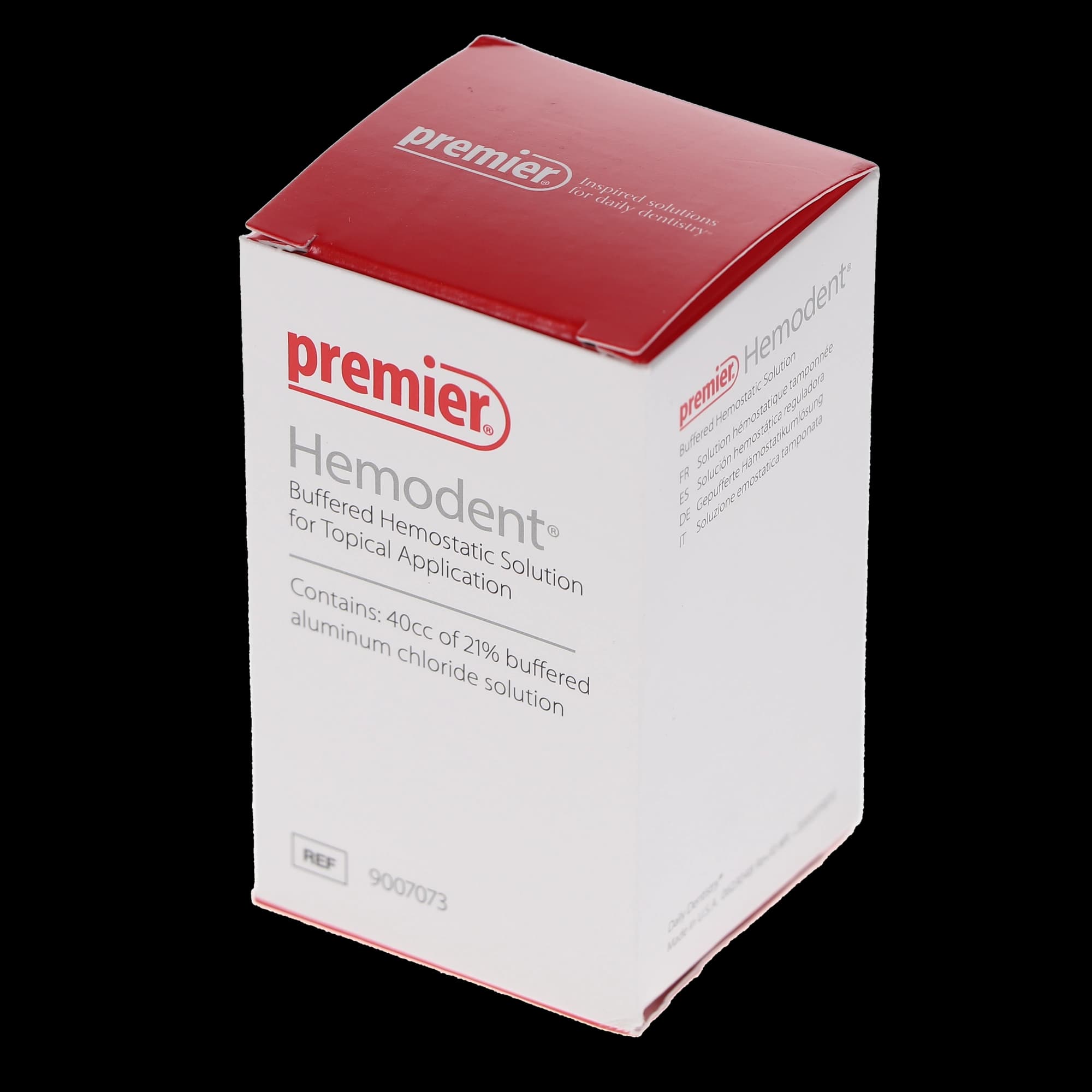 Hemodent Topical Hemostatic Solution, Buffered Aluminum Chloride, Epinephrine-Free, 40 cc Bottle, 9007073 thumbnail 5