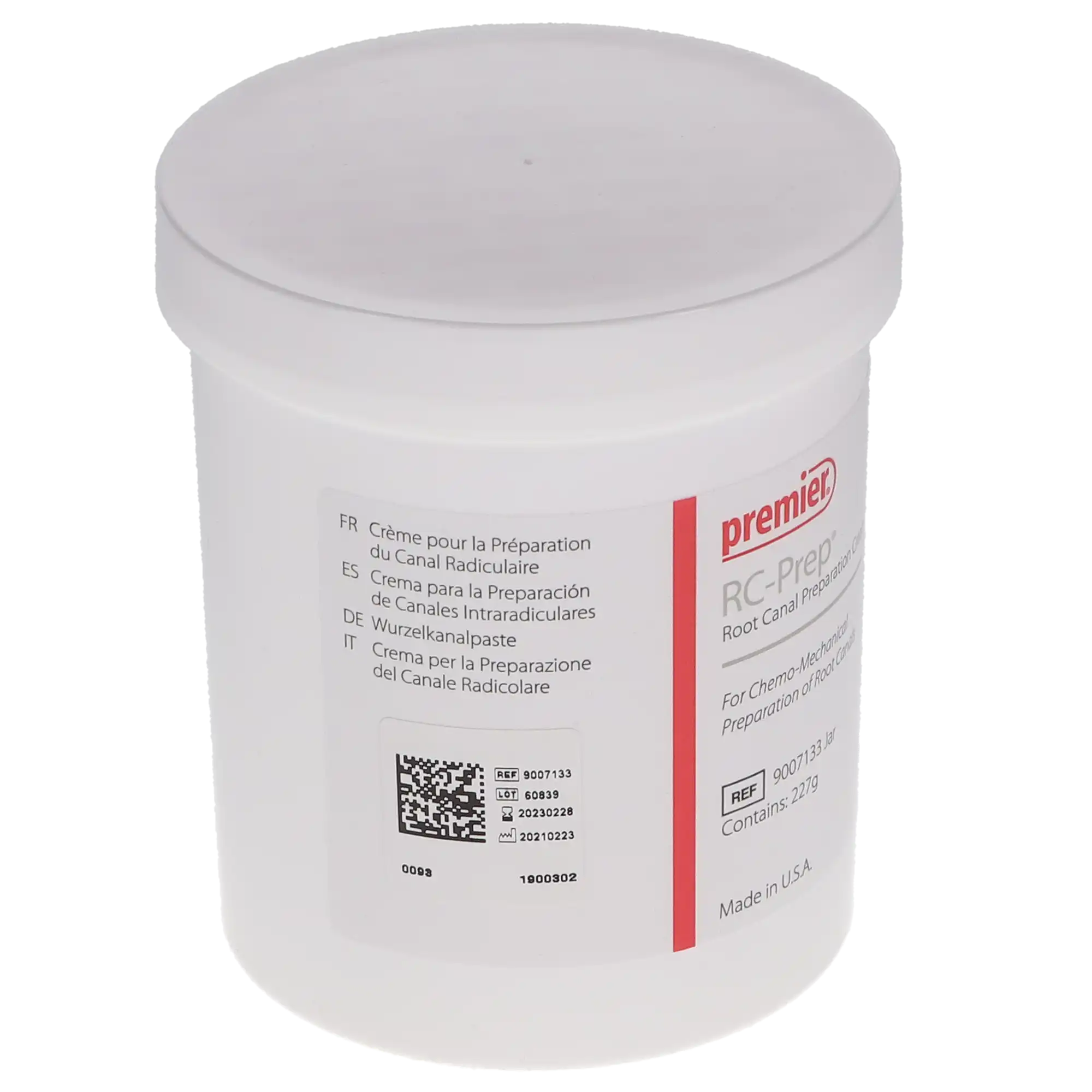 RC-Prep Chemo-Mechanical Root Canal Preparation, 227 g Jar, 9007133 thumbnail 5