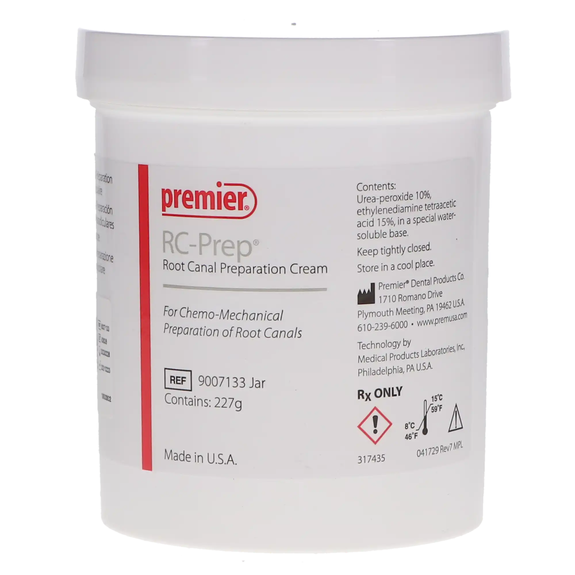 RC-Prep Chemo-Mechanical Root Canal Preparation, 227 g Jar, 9007133 thumbnail 7