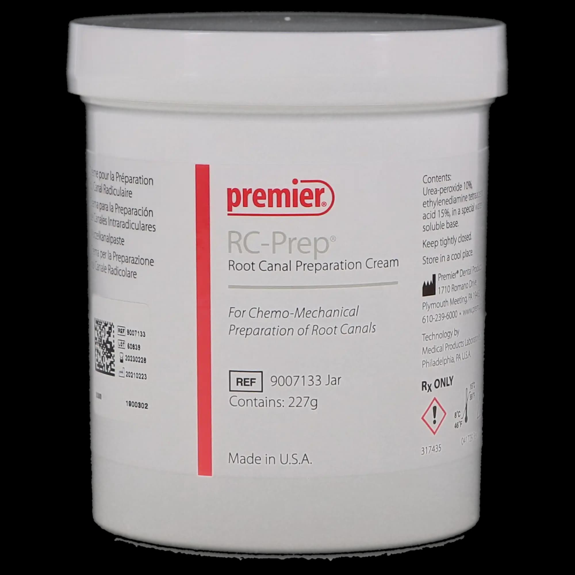 RC-Prep Chemo-Mechanical Root Canal Preparation, 227 g Jar, 9007133 thumbnail 8