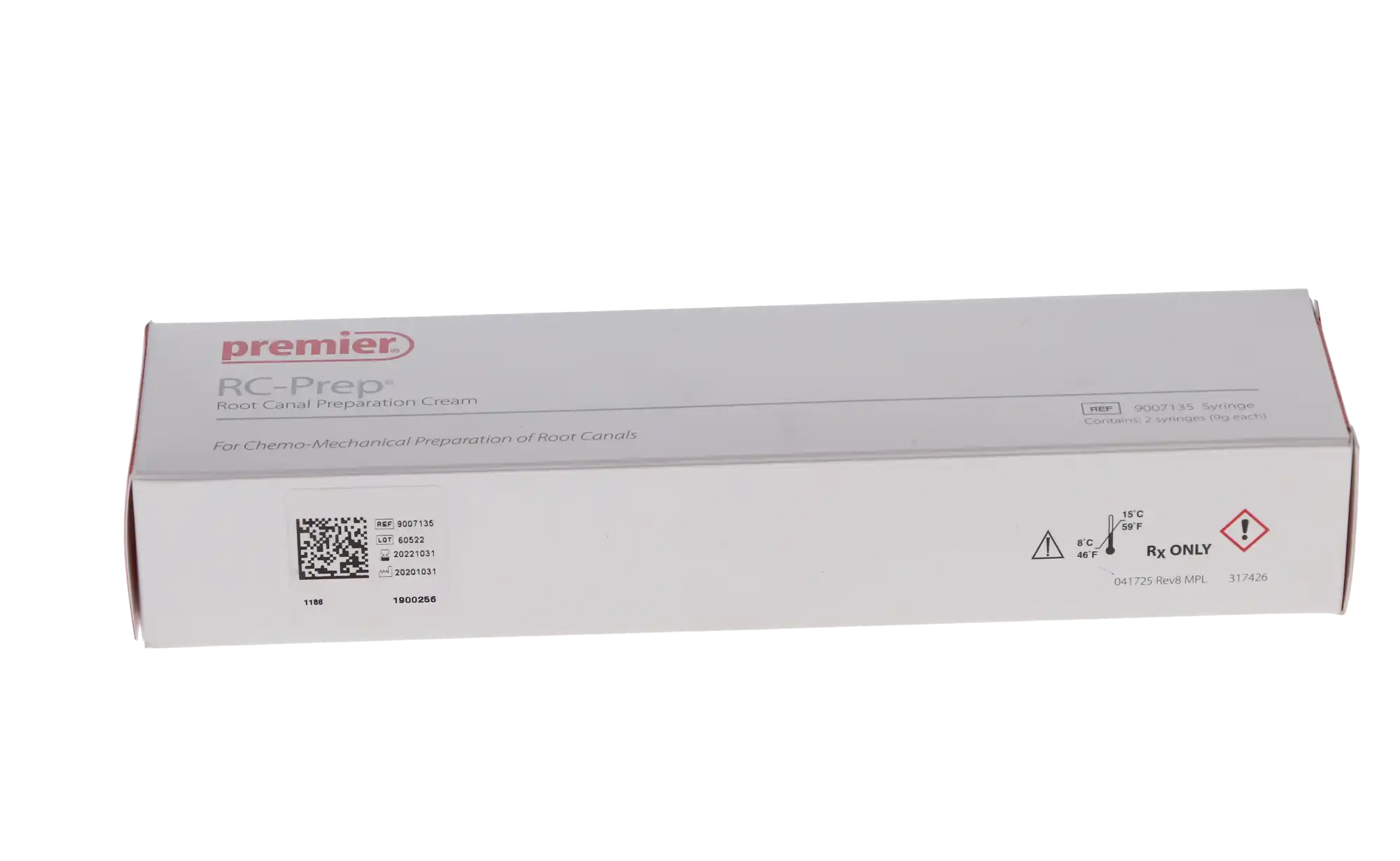 RC-Prep Chemo-Mechanical Root Canal Preparation Cream, Syringe Pack, 9 g, 2/Pk, 9007135 thumbnail 12