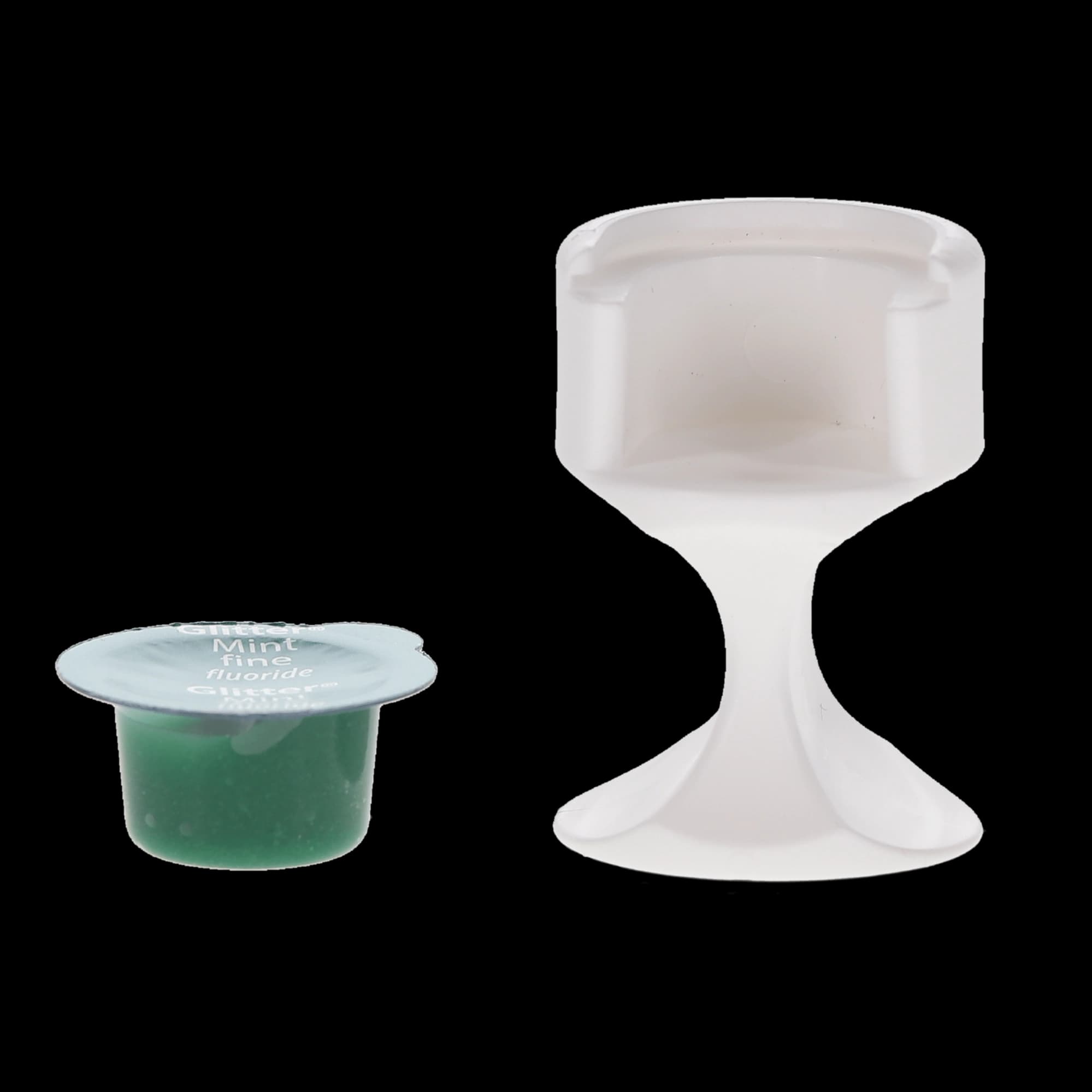 Glitter Prophy Paste, Fine Grit, Mint, With Fluoride, Unit Dose Cups, 200/Box, 9007400 thumbnail 9