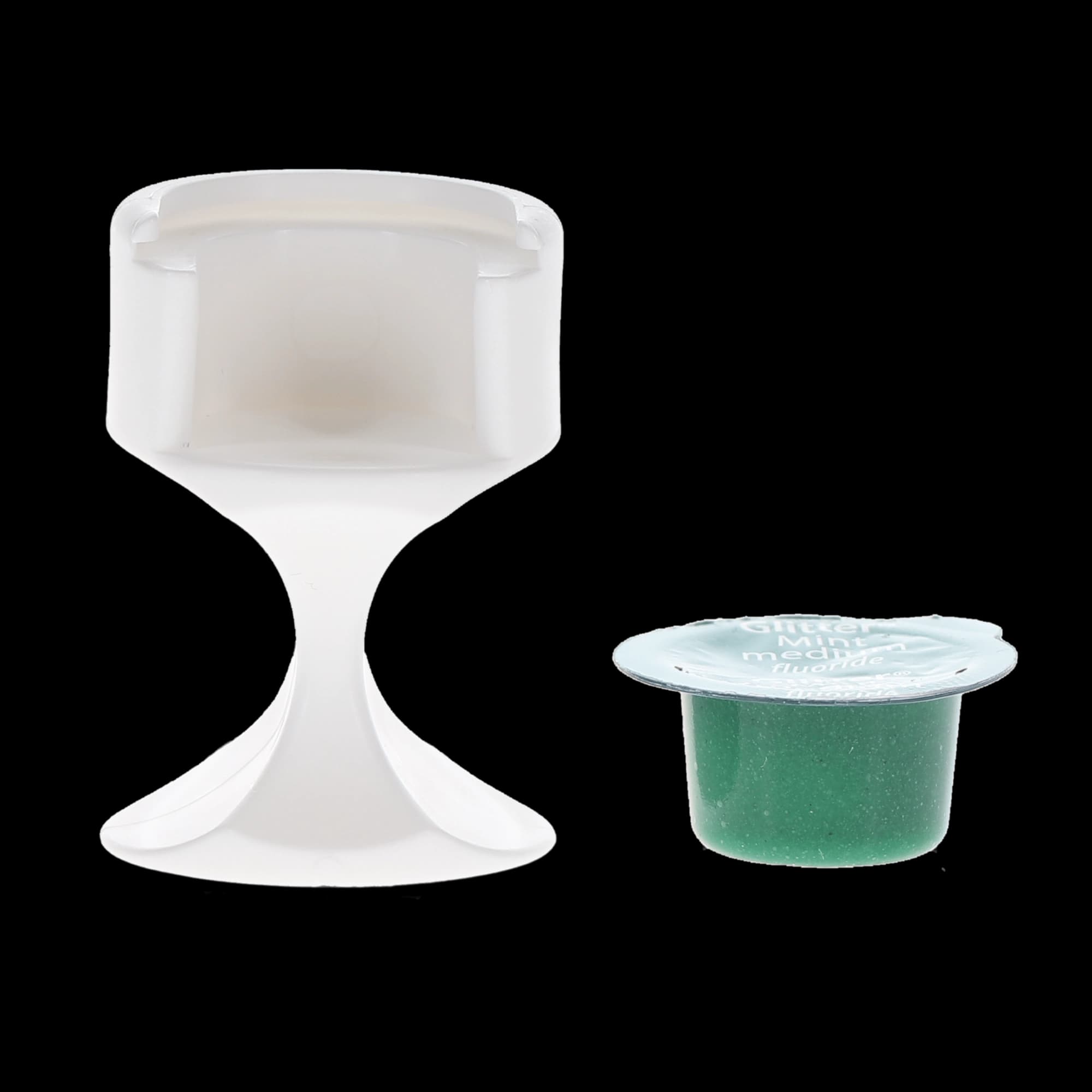 Glitter Prophy Paste with Fluoride, Medium Grit, Mint, 200 Unit Dose Cups/Box, 9007402 thumbnail 9