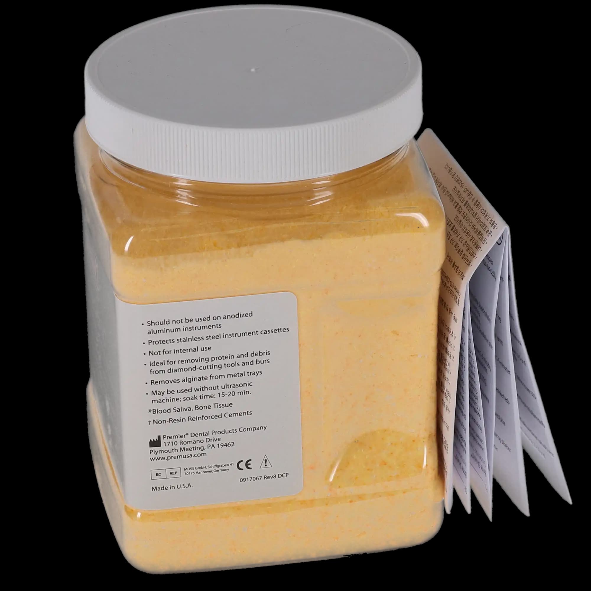 Brite Shield Instrument Cleaner and Protectant, Enzymatic Powder, 800 g Jar with Scoop, 9011100 thumbnail 6