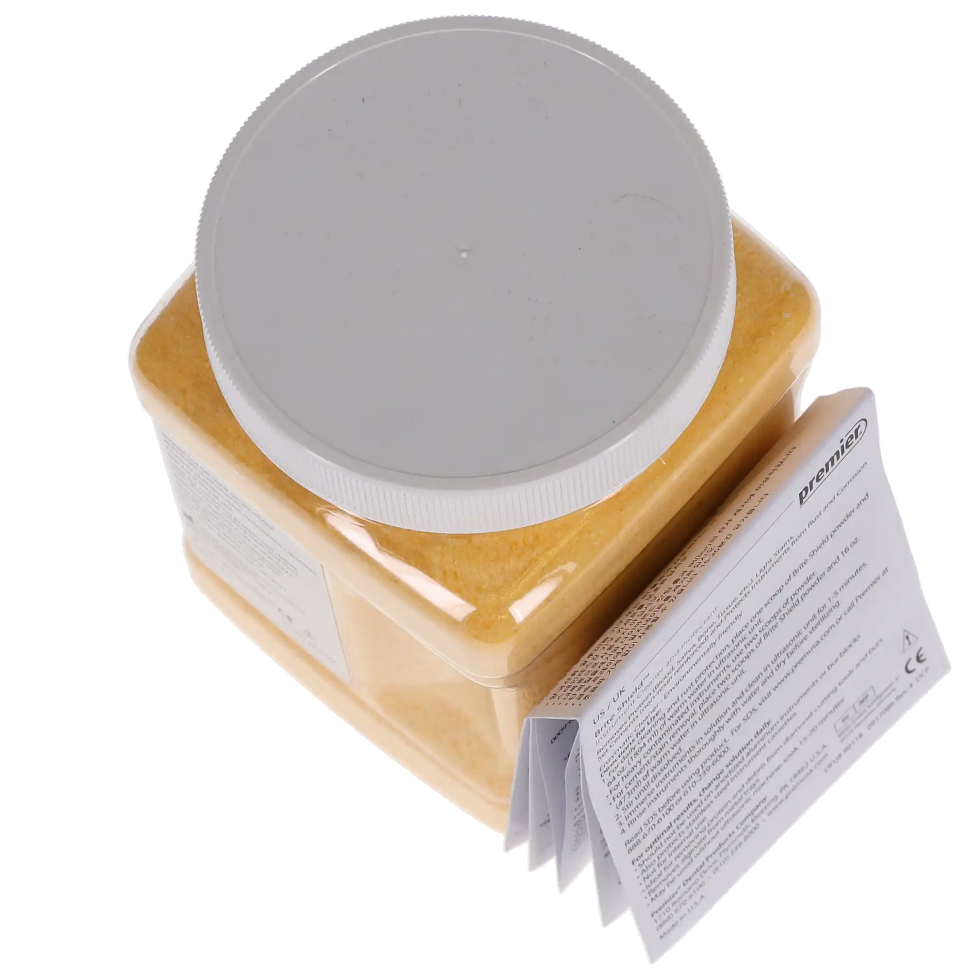 Brite Shield Instrument Cleaner and Protectant, Enzymatic Powder, 800 g Jar with Scoop, 9011100 thumbnail 8