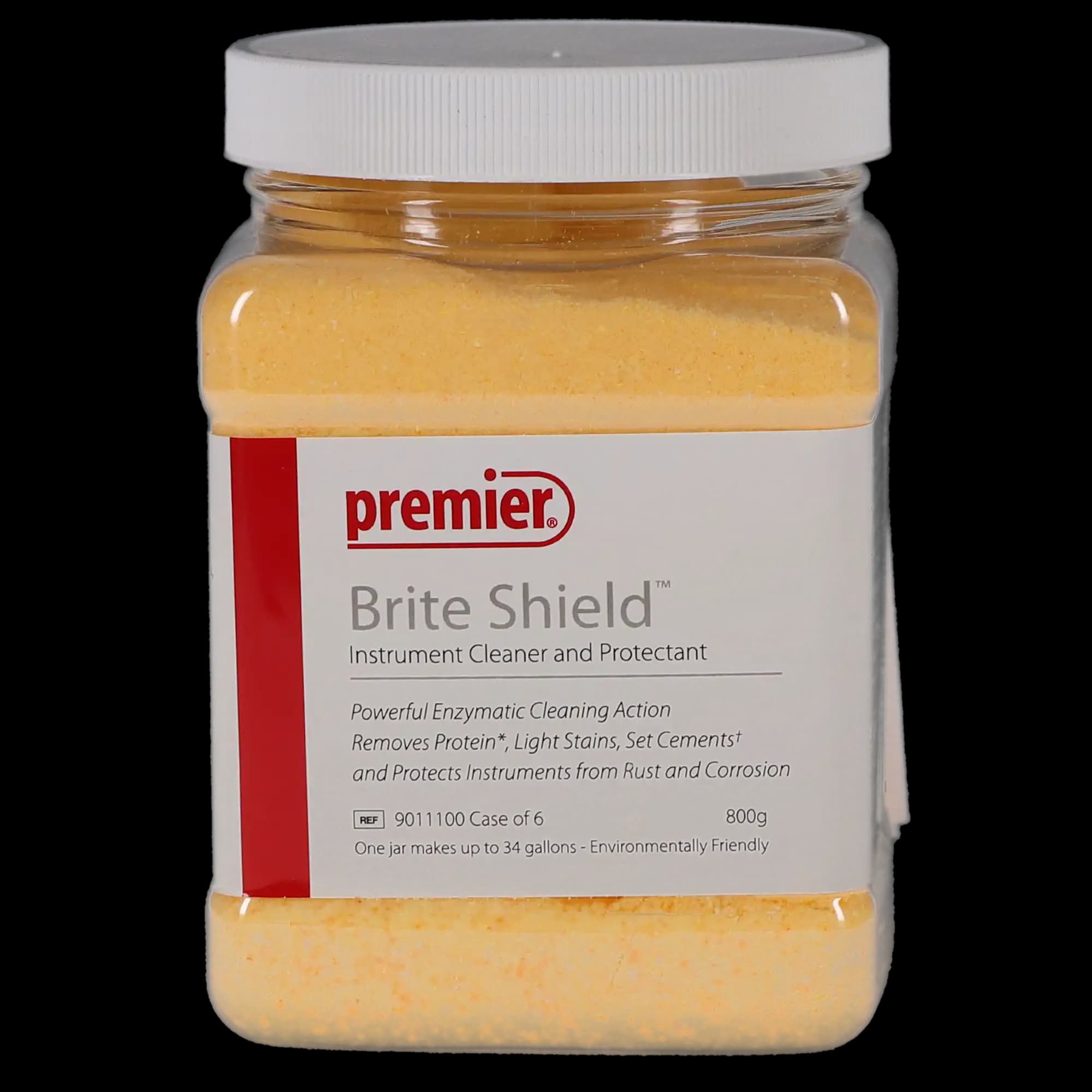 Brite Shield Instrument Cleaner and Protectant, Enzymatic Powder, 800 g Jar with Scoop, 9011100 thumbnail 9