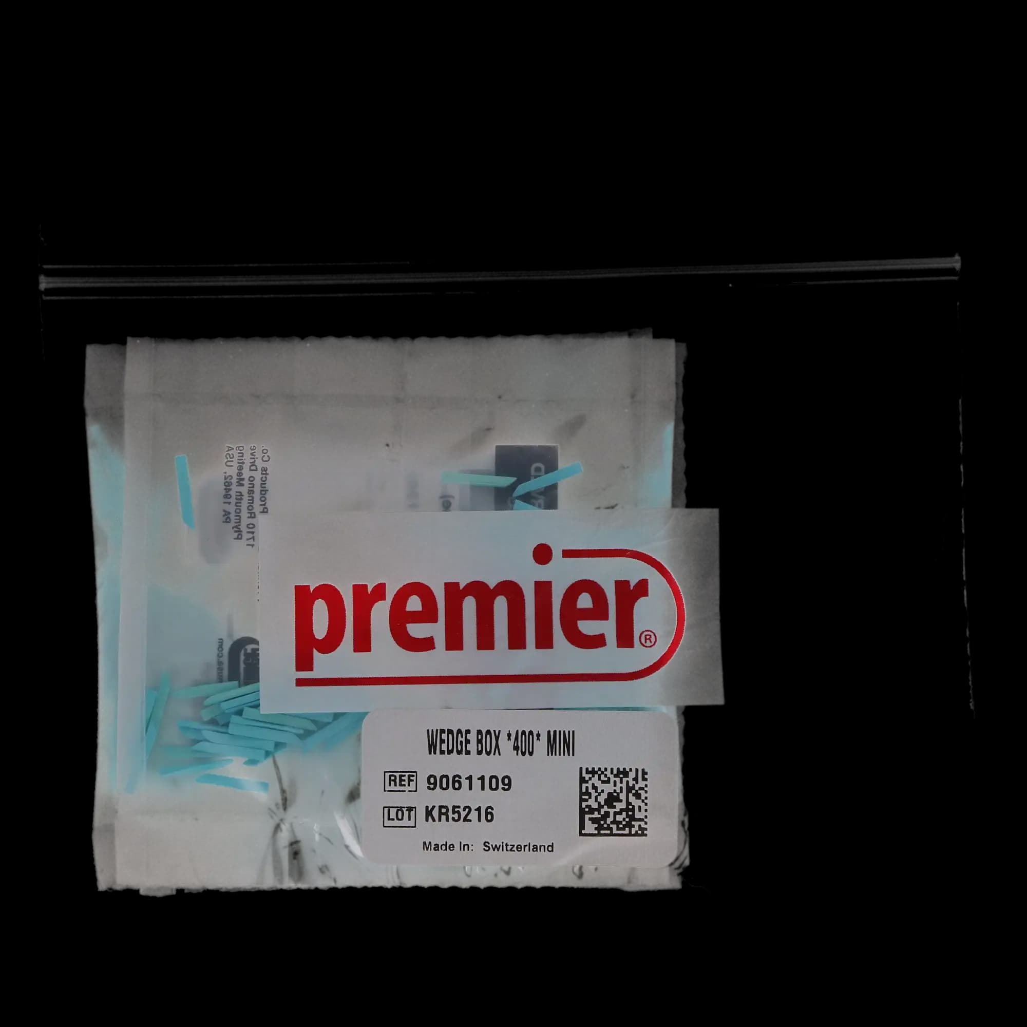 Sycamore Wood Wedges, Mini, Light Blue, 400/Pk, 9061109 thumbnail 10