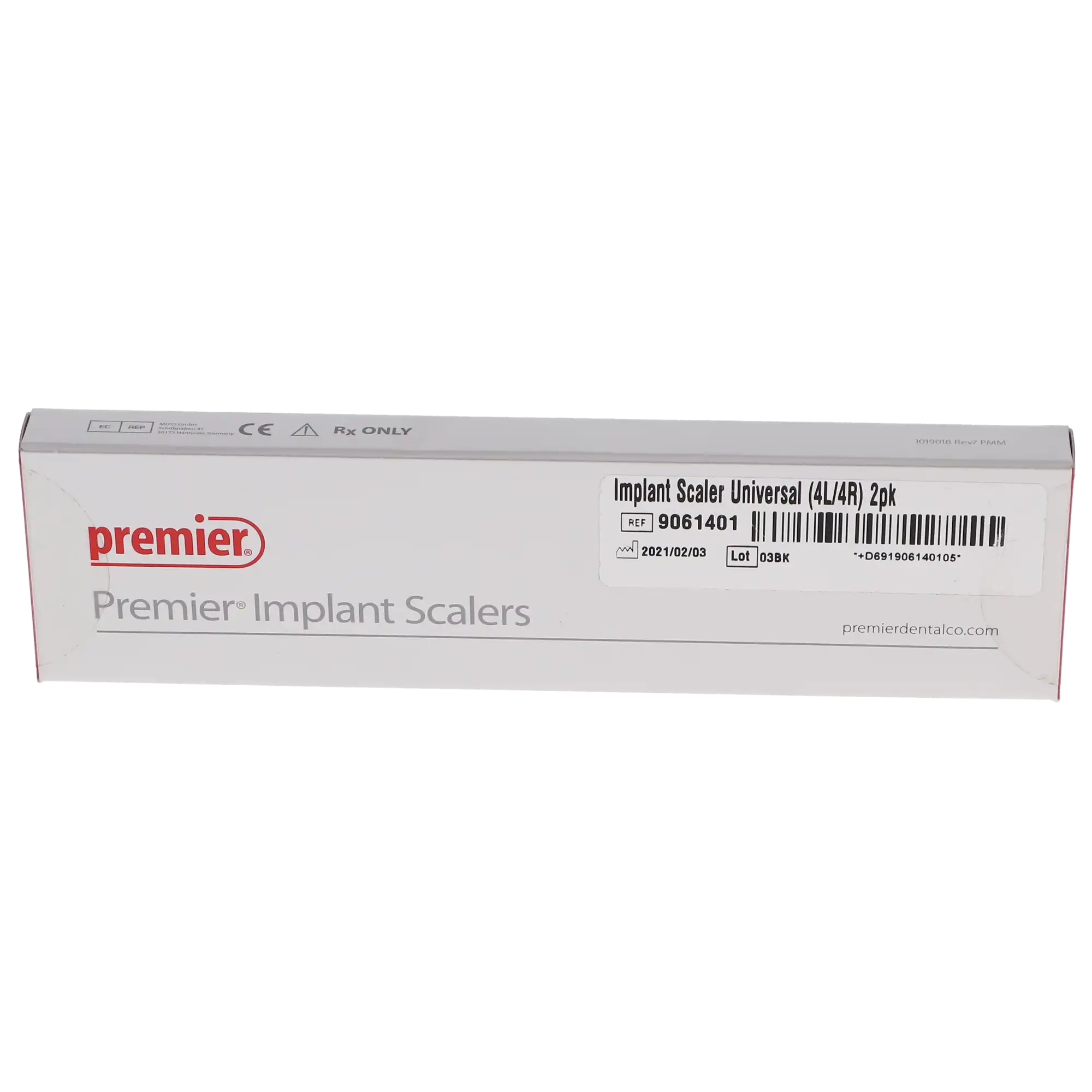 Premier Universal Implant Scaler, Columbia 4L/4R, Double-Ended, Fiber-Reinforced Graphite, 2/Pk, 9061401 thumbnail 5