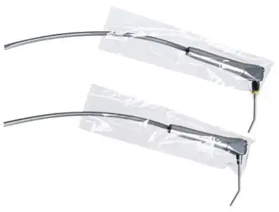 Pinnacle Syringe Sleeve with Opening, Clear, 2.5" x 10", 500/Box, 3767-WO thumbnail 6