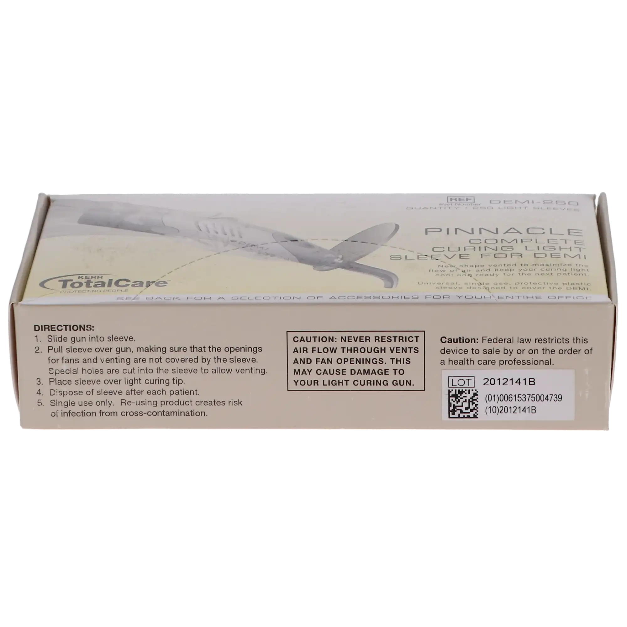 Pinnacle Complete Curing Light Sleeves for Demi & Demi Plus, Disposable Plastic Barriers, 250/Box, DEMI250 thumbnail 11