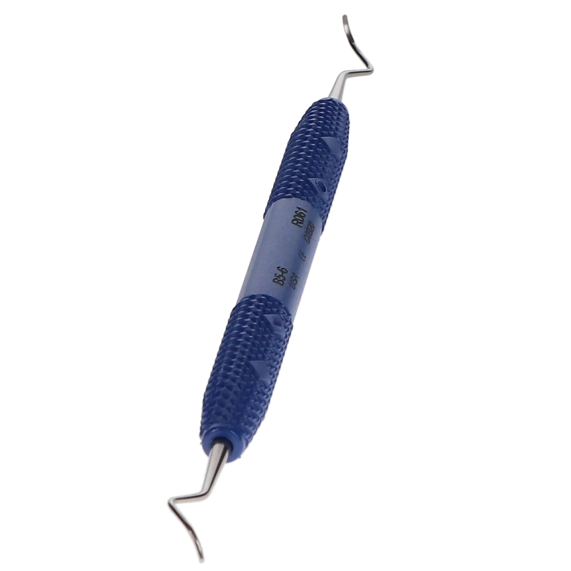 PDT Cruise Line Barnhart 5/6 Double-Ended Universal Curette, Nautical Blue Resin Handle, 6½", R061 thumbnail 3
