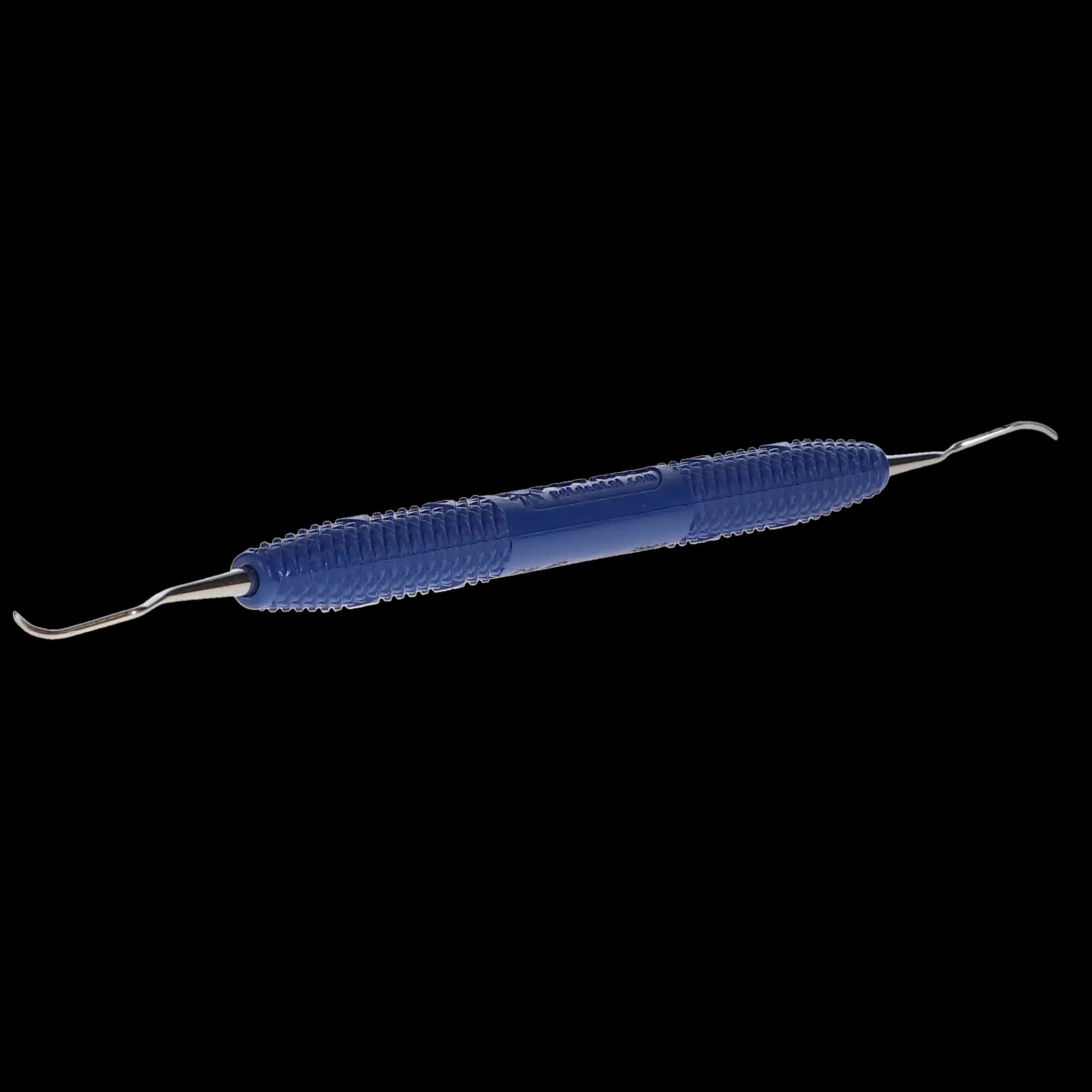 PDT Cruise Columbia 4L/4R Universal Curette, Double-Ended, Nautical Blue Resin Handle, 6.5", R067 thumbnail 2