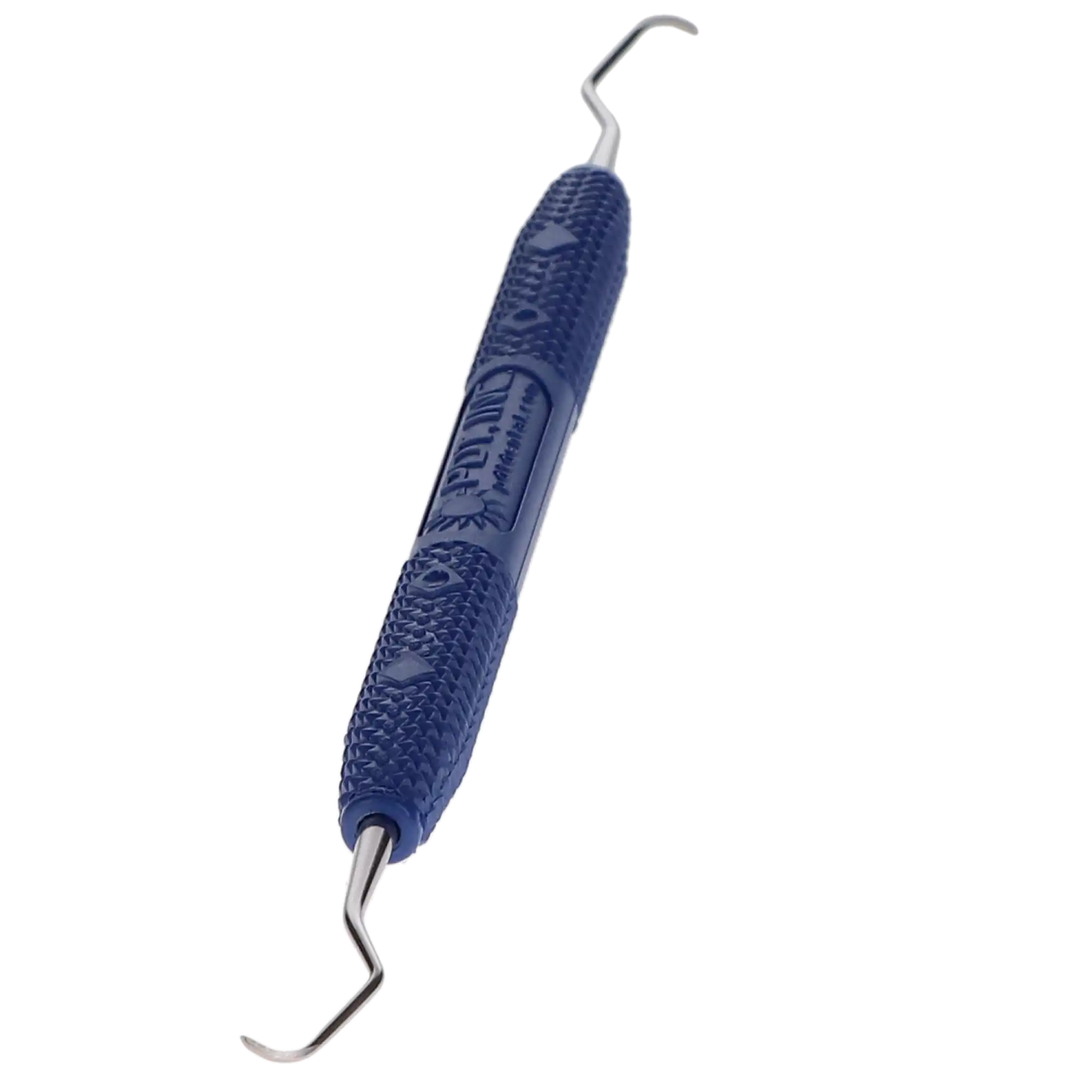 PDT Cruise Columbia 4L/4R Universal Curette, Double-Ended, Nautical Blue Resin Handle, 6.5", R067 thumbnail 3