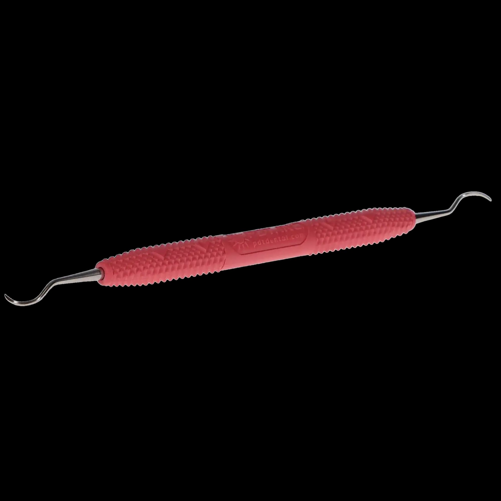 PDT Montana Jack Pink Sickle Scaler, Double-Ended, Standard Resin Handle, R138BC thumbnail 2
