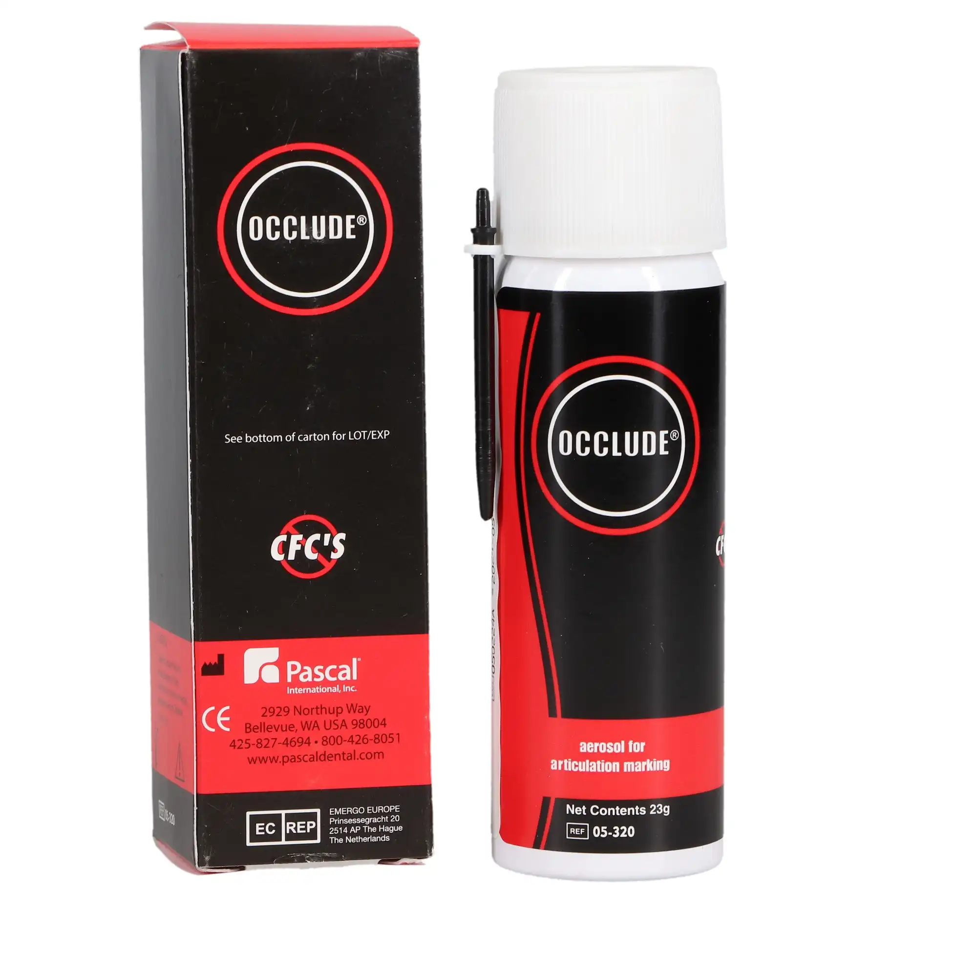 Occlude Red Aerosol Indicator Spray, 23 g Can, Pascal, 05-320 thumbnail 7