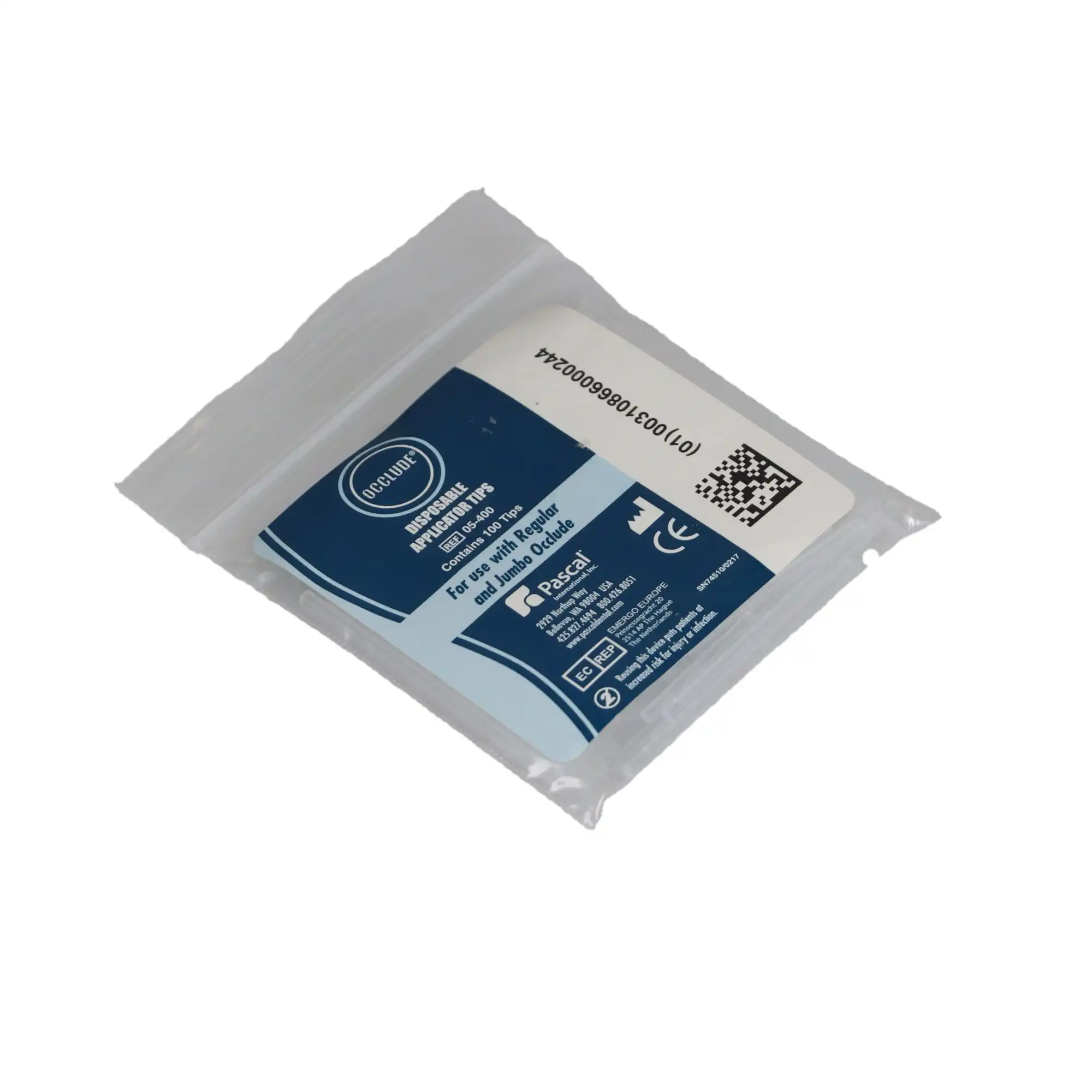 Occlude Disposable Applicator Tips, Clear, 100/Box, 05-400 thumbnail 4