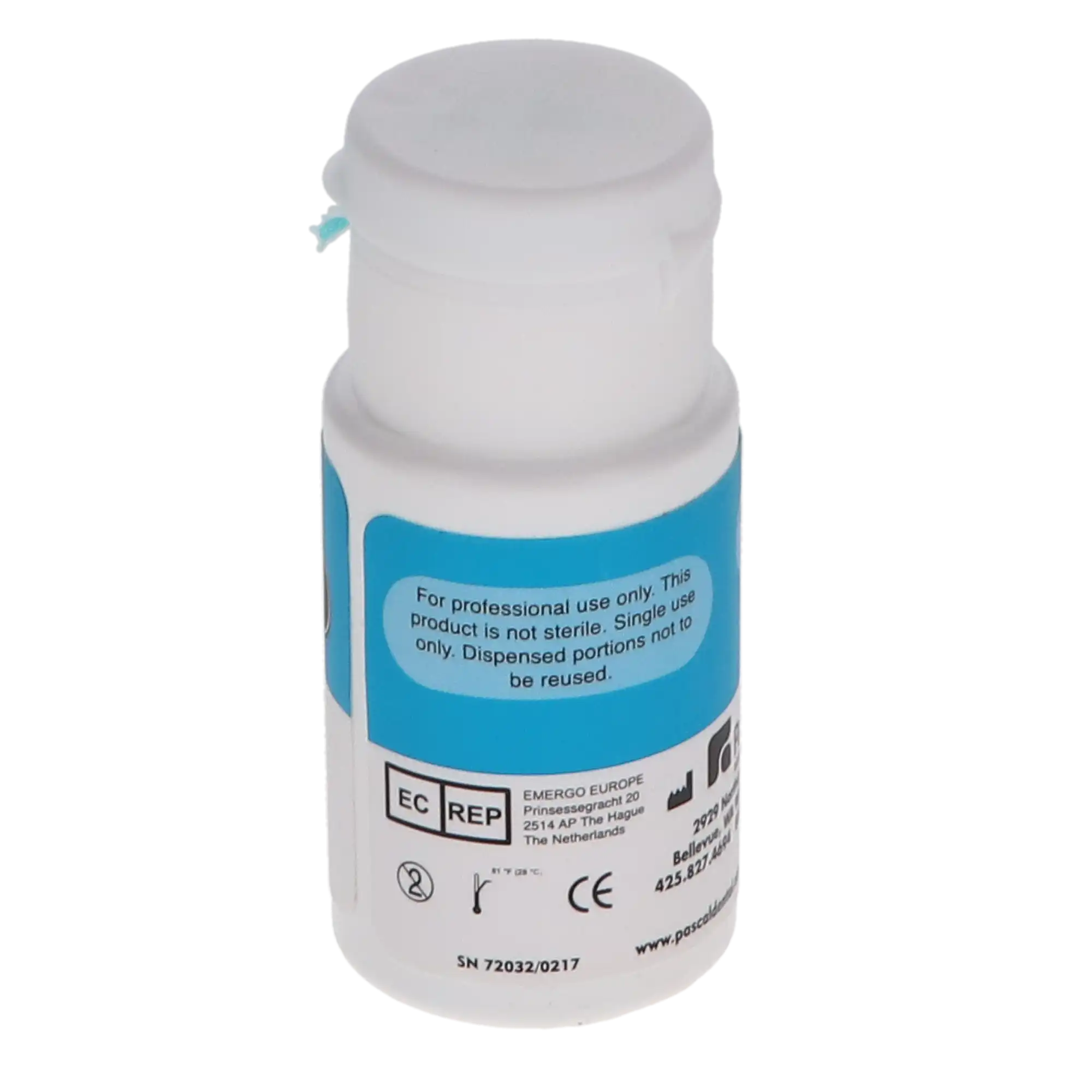 KnitTrax Knitted Retraction Cord, Plain (Non-Impregnated), Size 1 (Medium), 100" per Bottle, 07-580 thumbnail 3